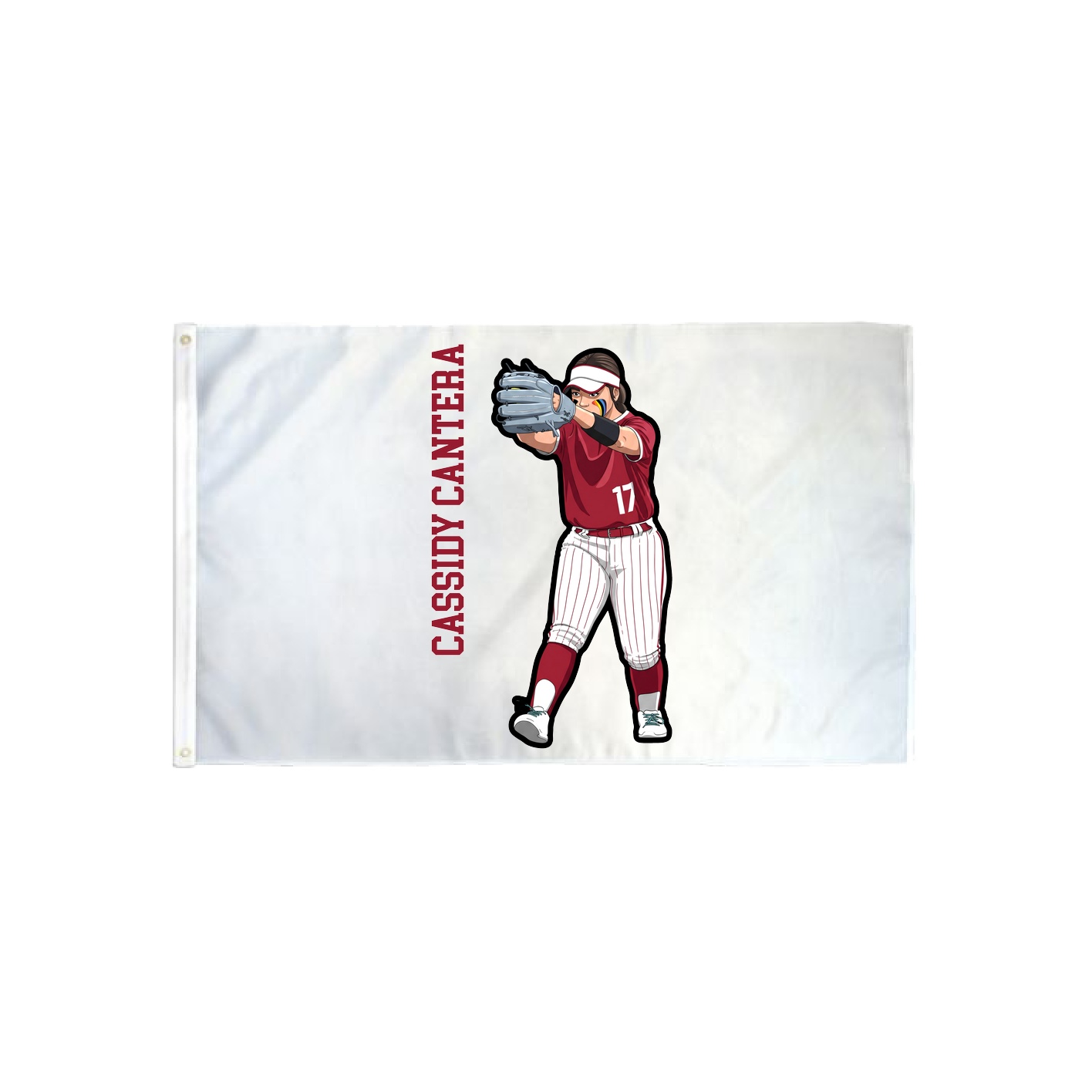 3x5 Flag — Name Vertical in Classic
