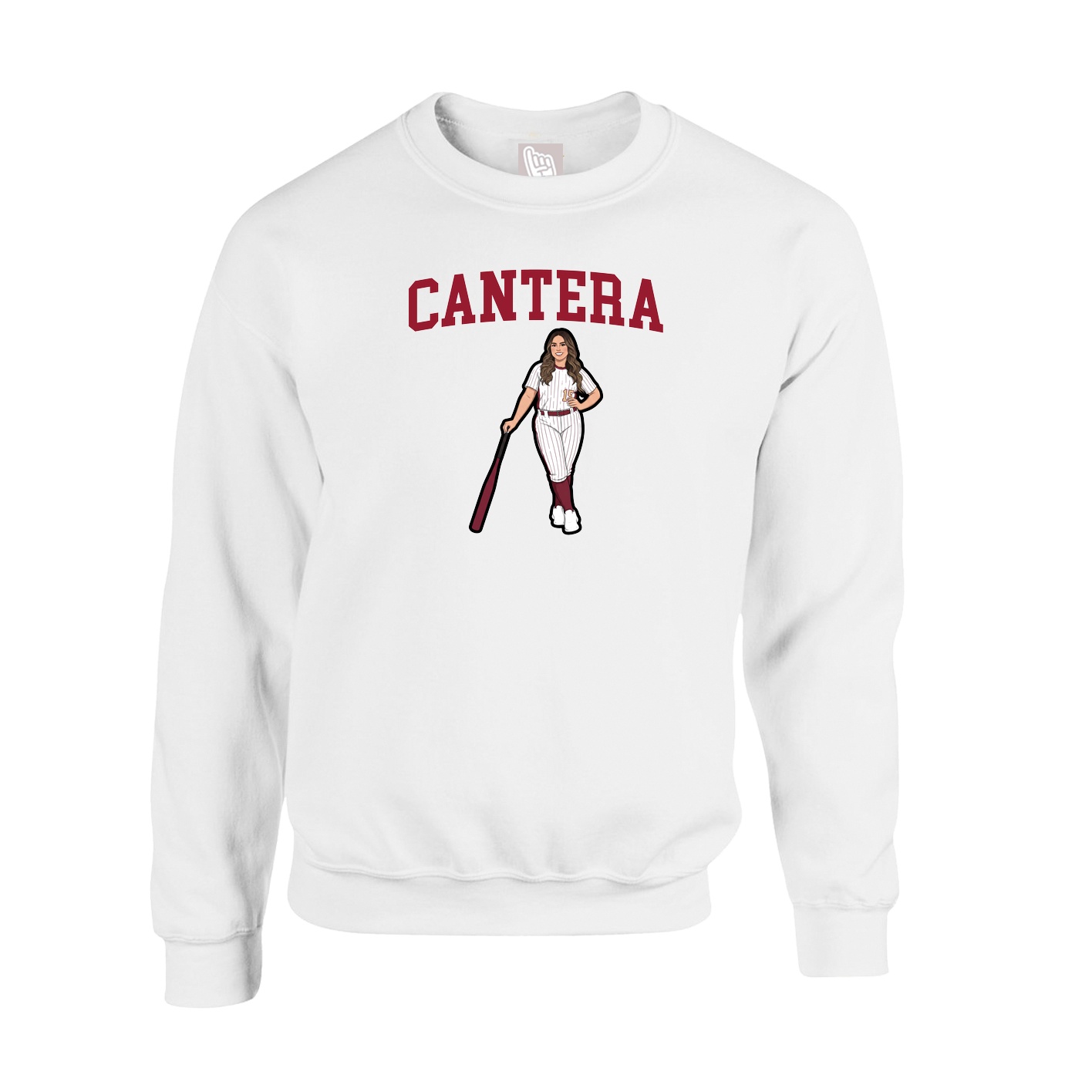 Fleece Crew — Shirsey in White