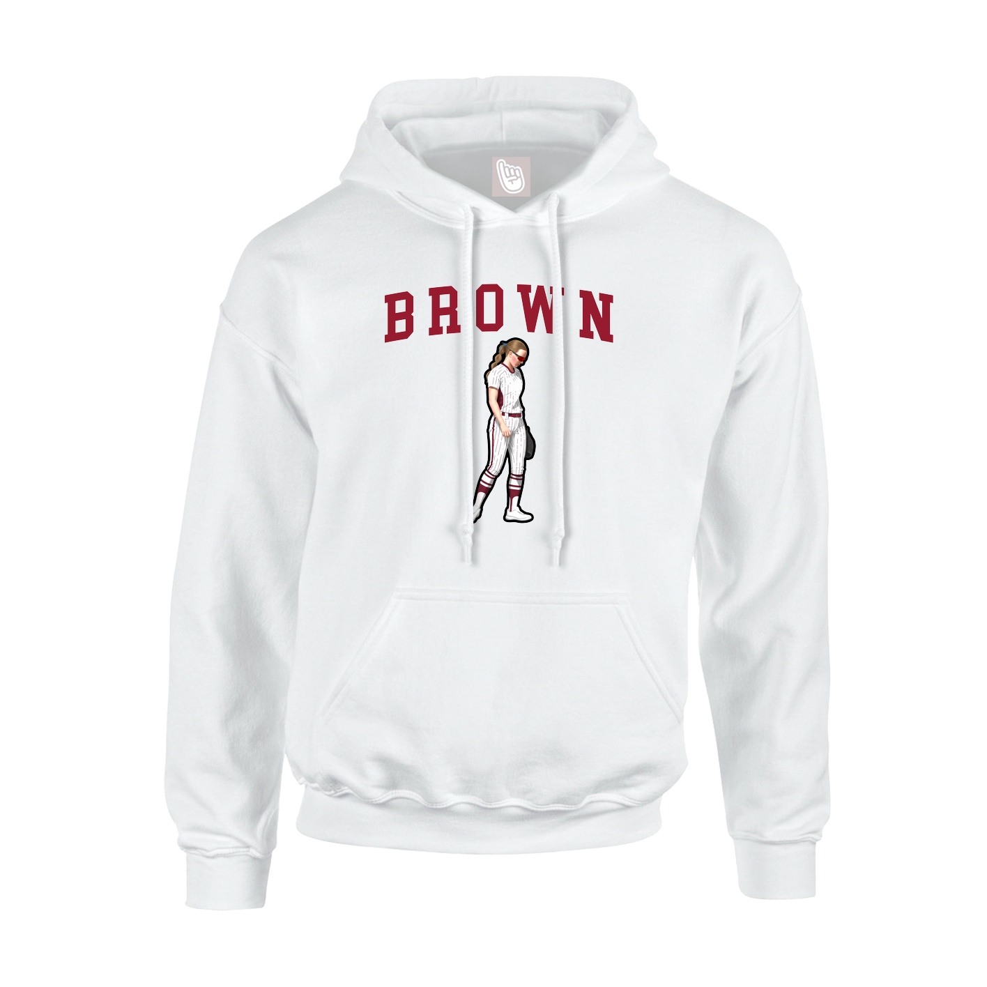 Hoodie — Shirsey in White