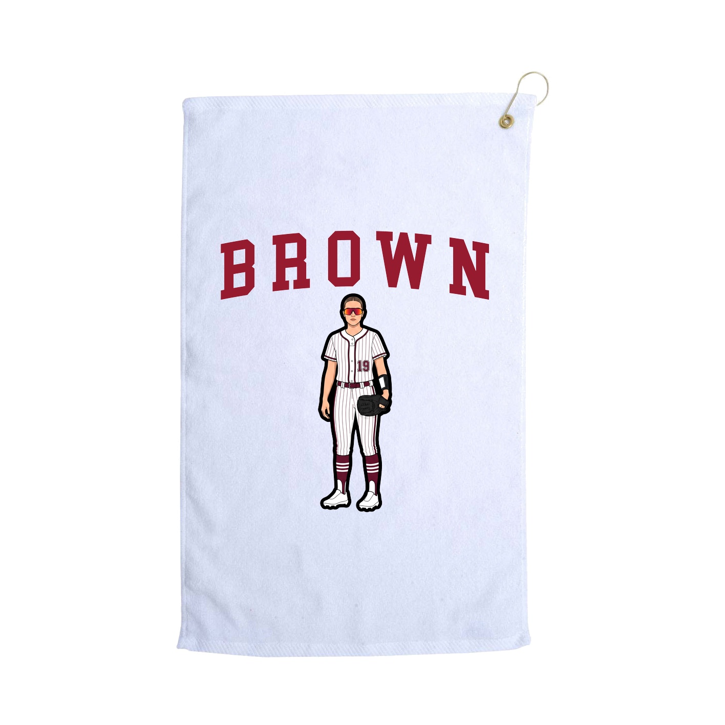 Golf Towel — Shirsey in White