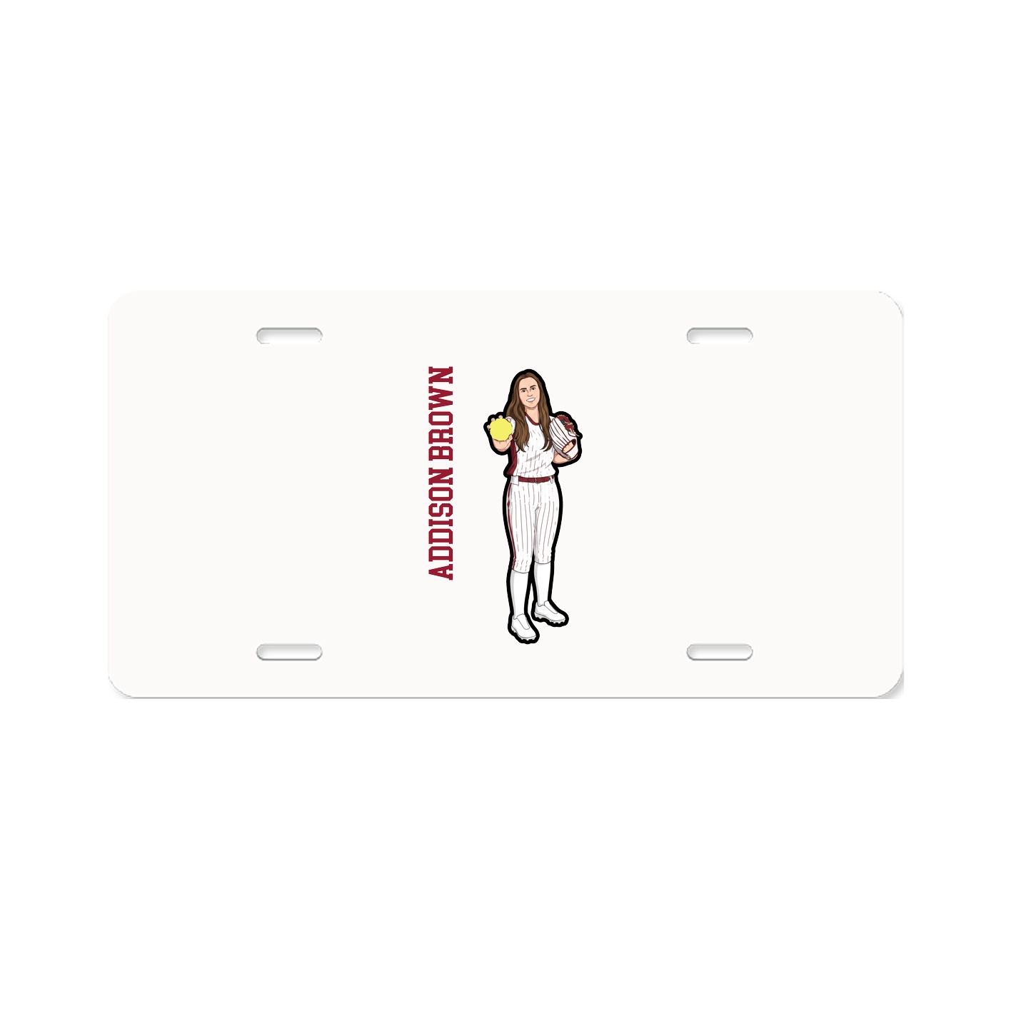 Aluminum License Plate