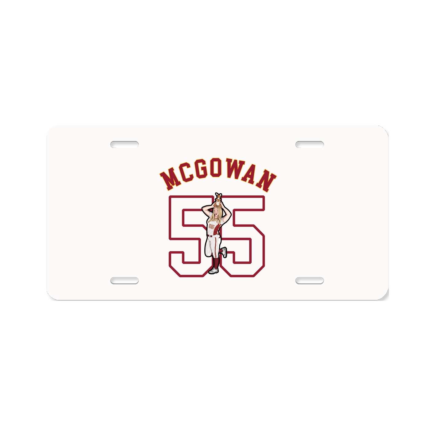 License Plate — Shirsey Arch in Classic