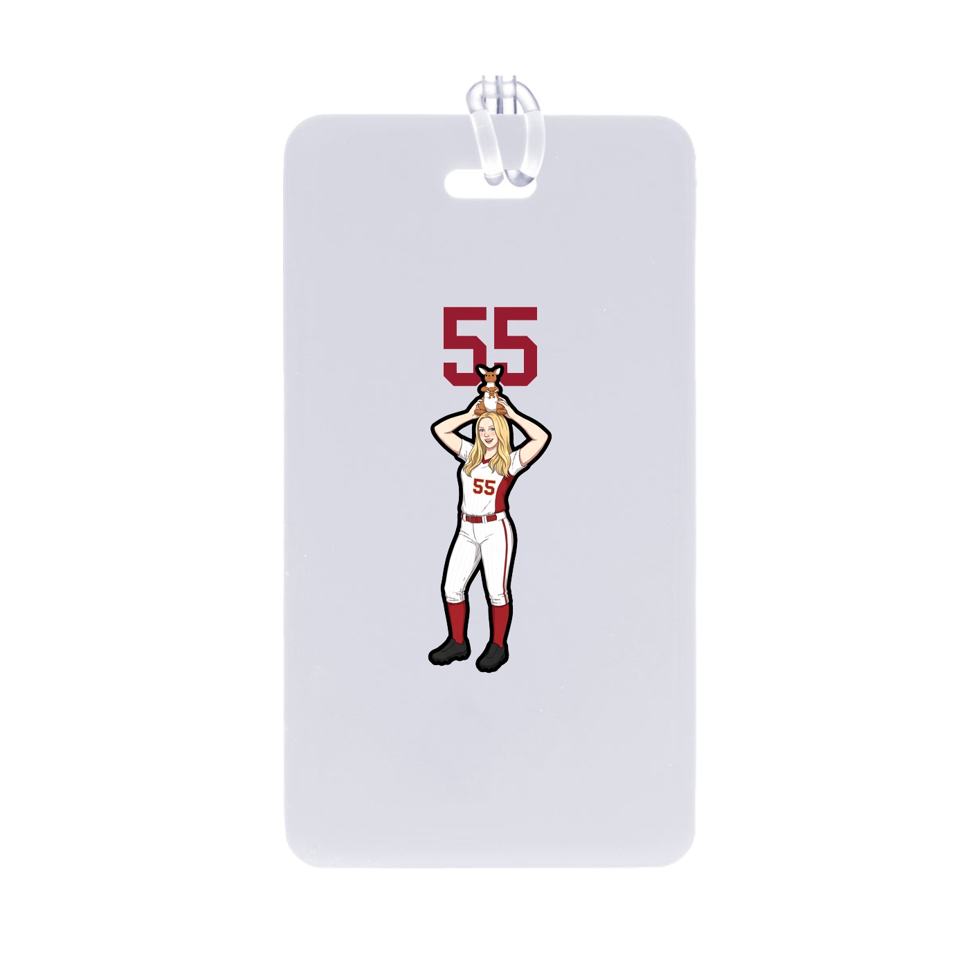 Bag Tag — Number Top in Classic