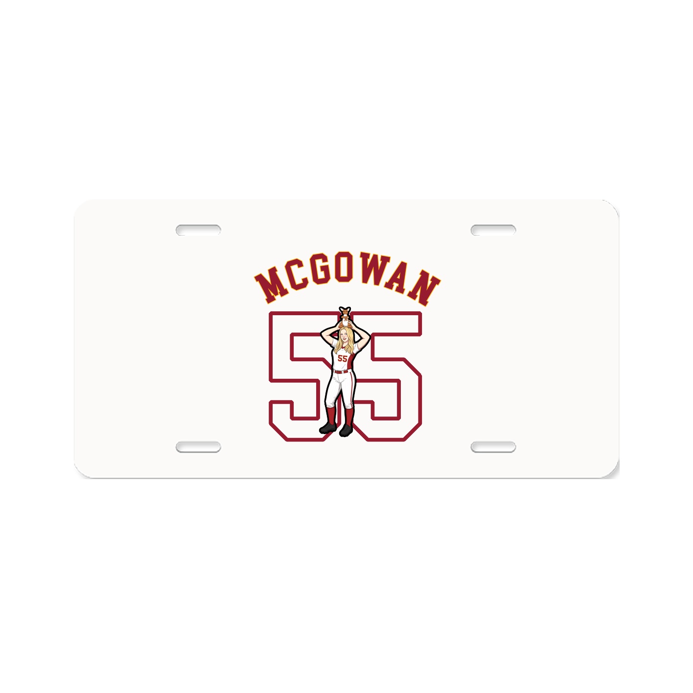 License Plate — Shirsey Arch in Classic