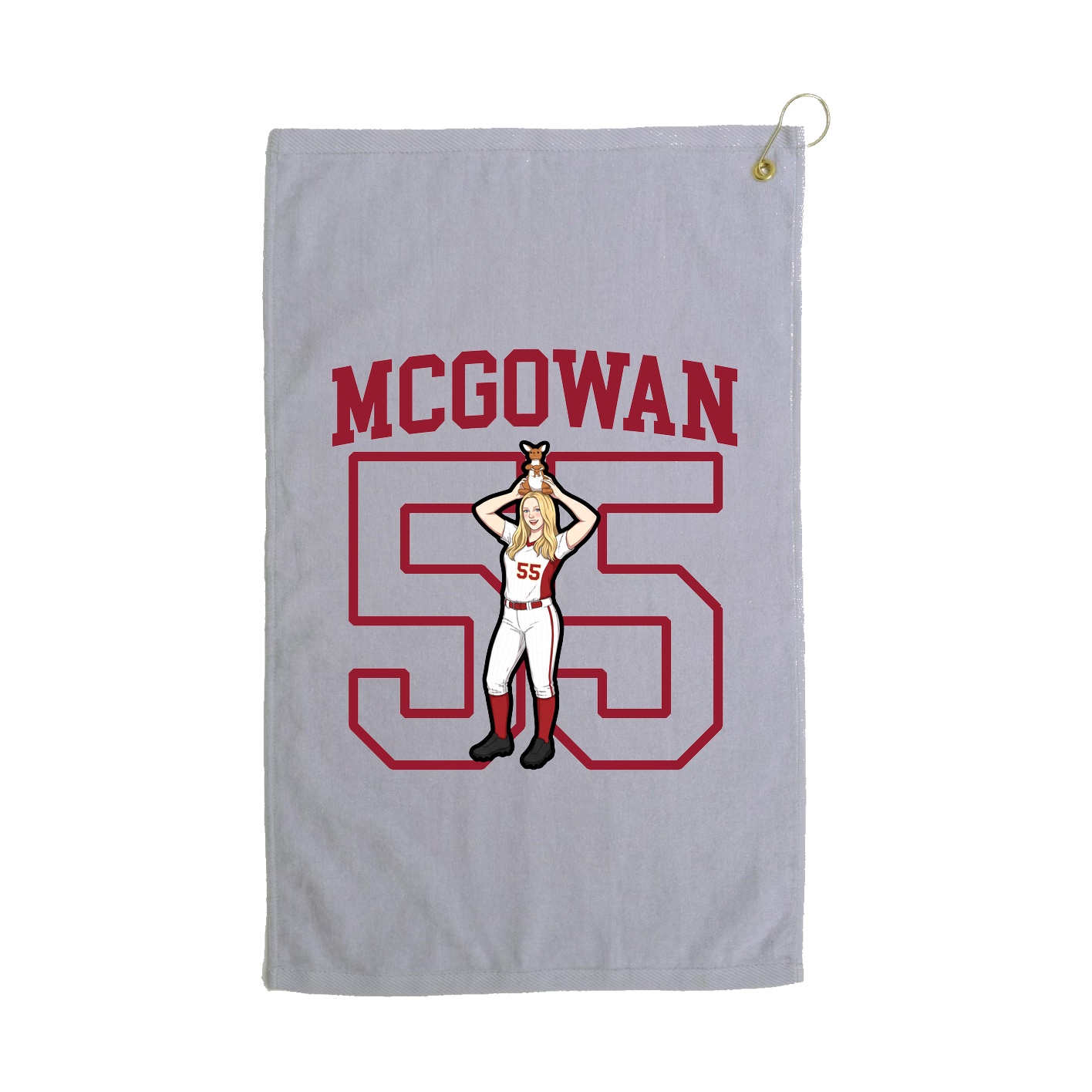 Terry Velour Golf Towel