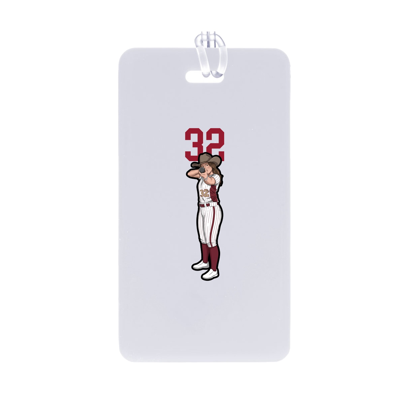 Bag Tag — Number Top in Classic