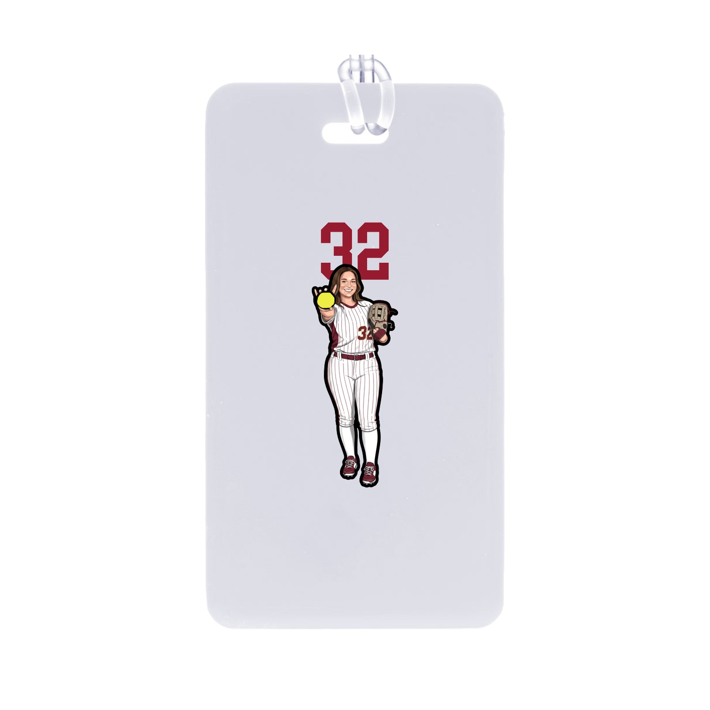 Bag Tag — Number Top in Classic