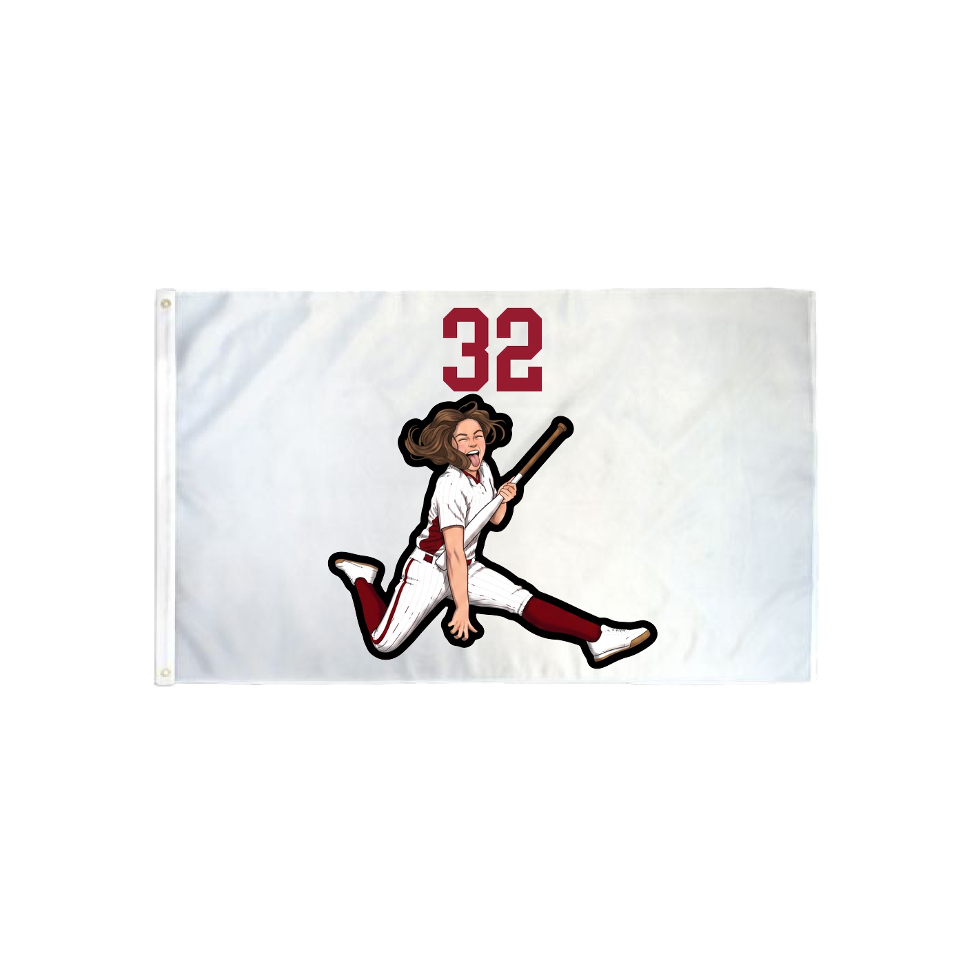 3x5 Flag — Number Top in Classic