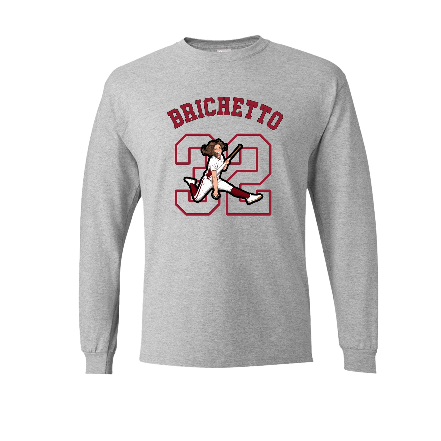 Long Sleeve Tee — Shirsey Arch in Grey