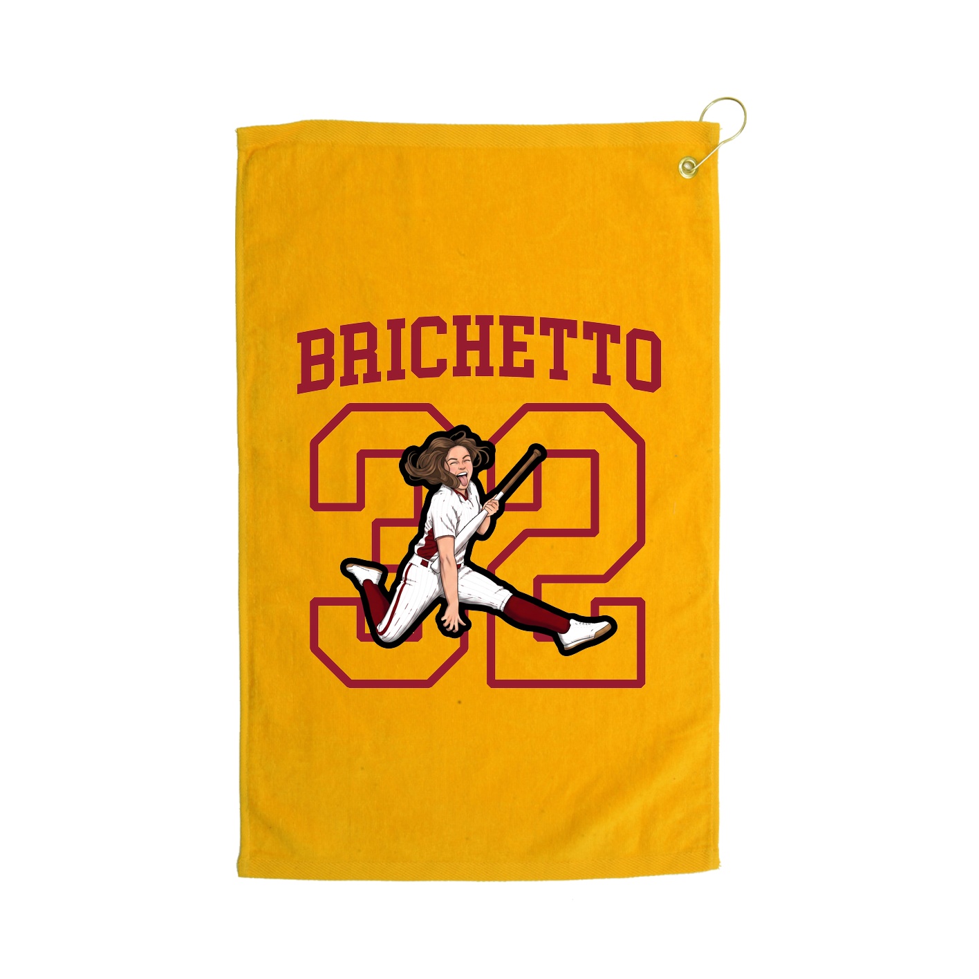 Golf Towel — Shirsey in Gold