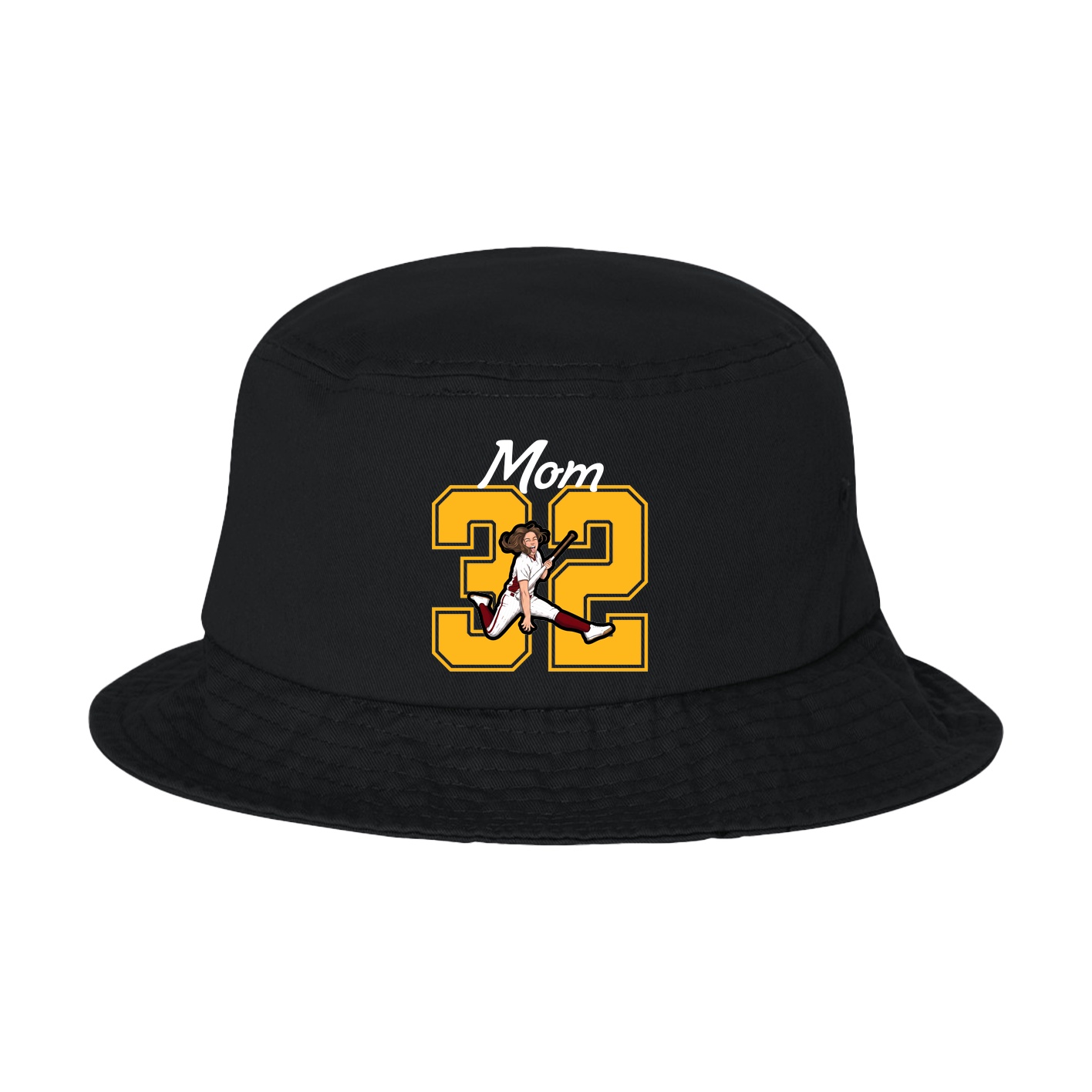 Bucket Cap — Mothers Day Shirsey in Black