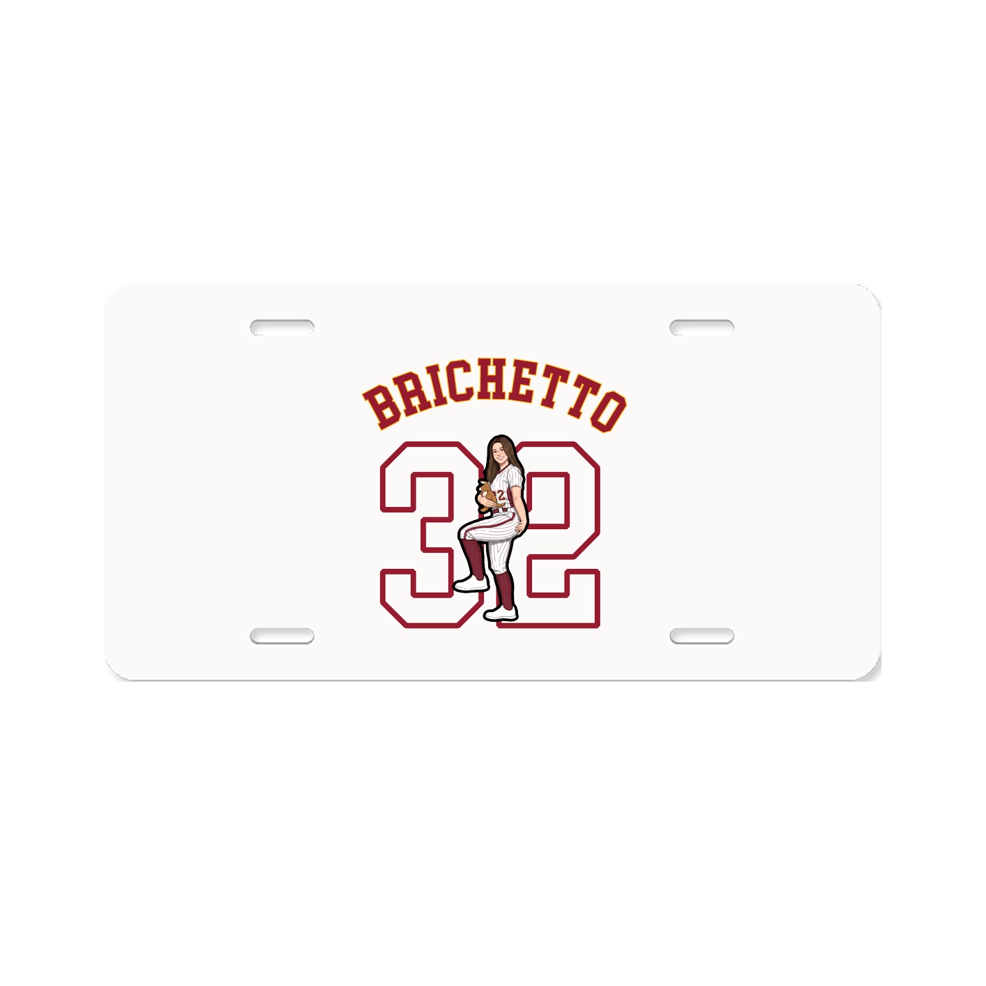 License Plate — Shirsey Arch in Classic