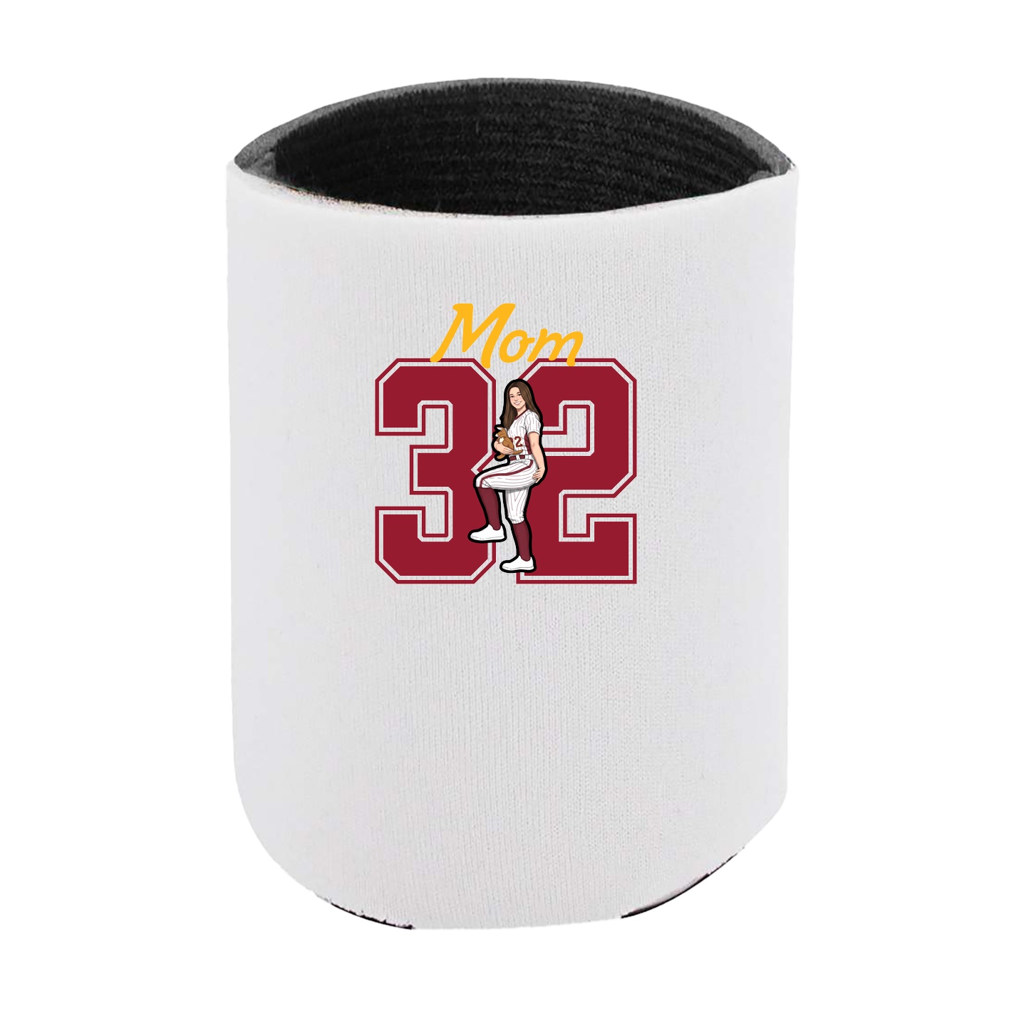 Can Holder — Mothers Day Shirsey in White