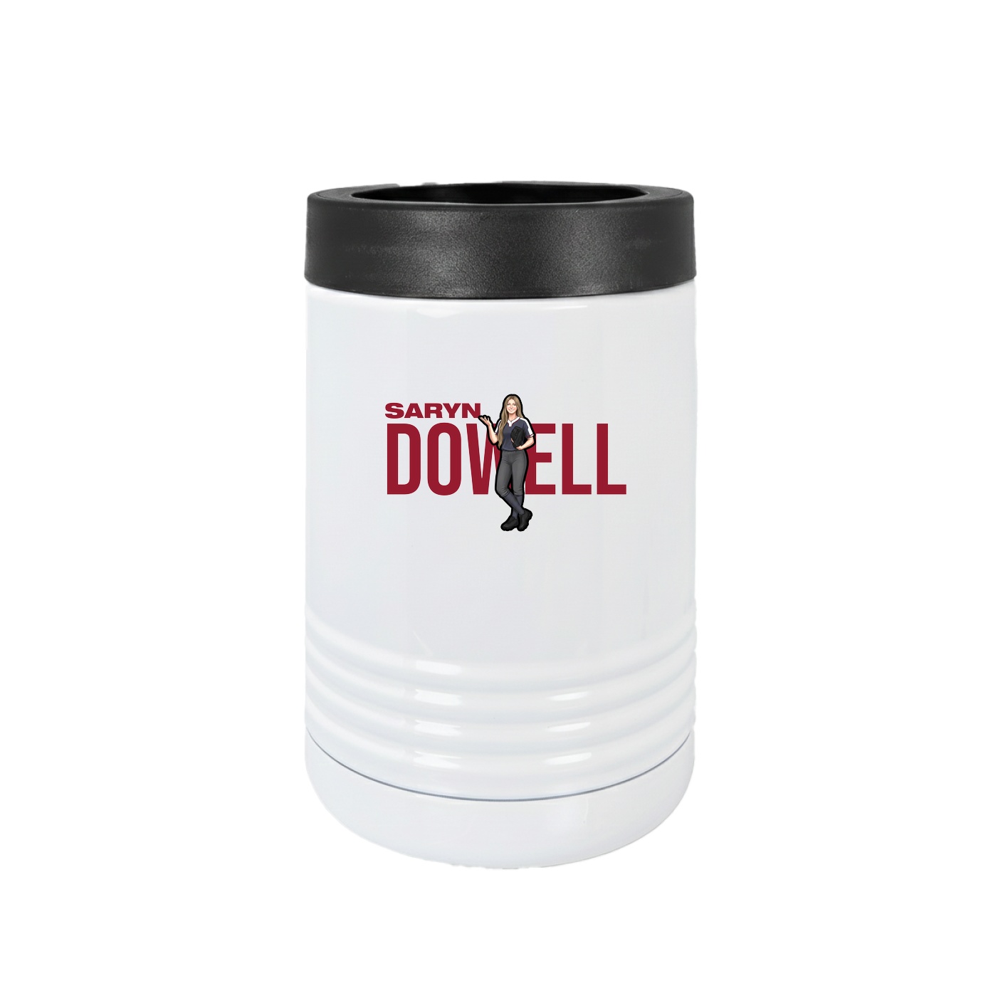 Beverage Holder — Player Name in White