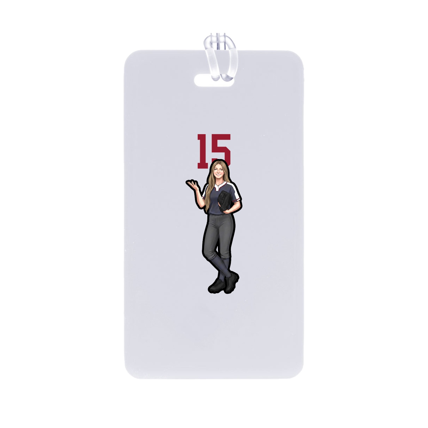 Bag Tag — Number Top in Classic