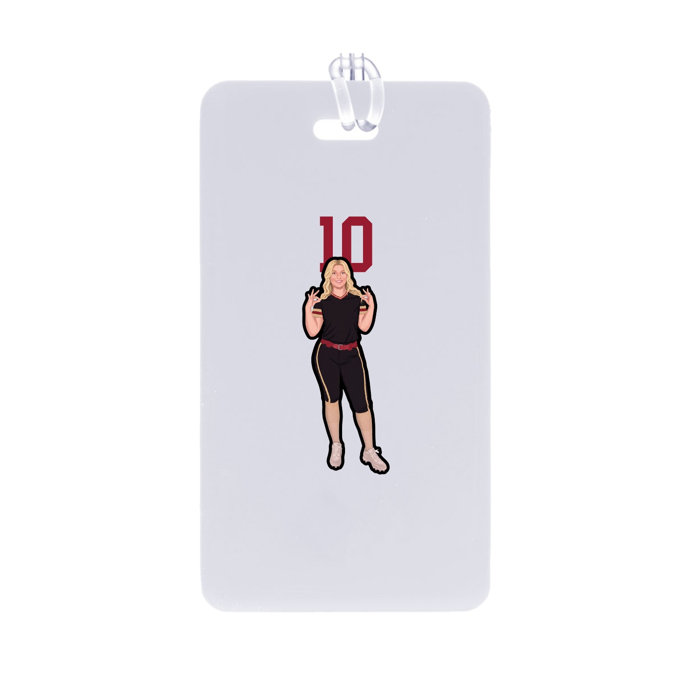 Bag Tag — Number Top in Classic