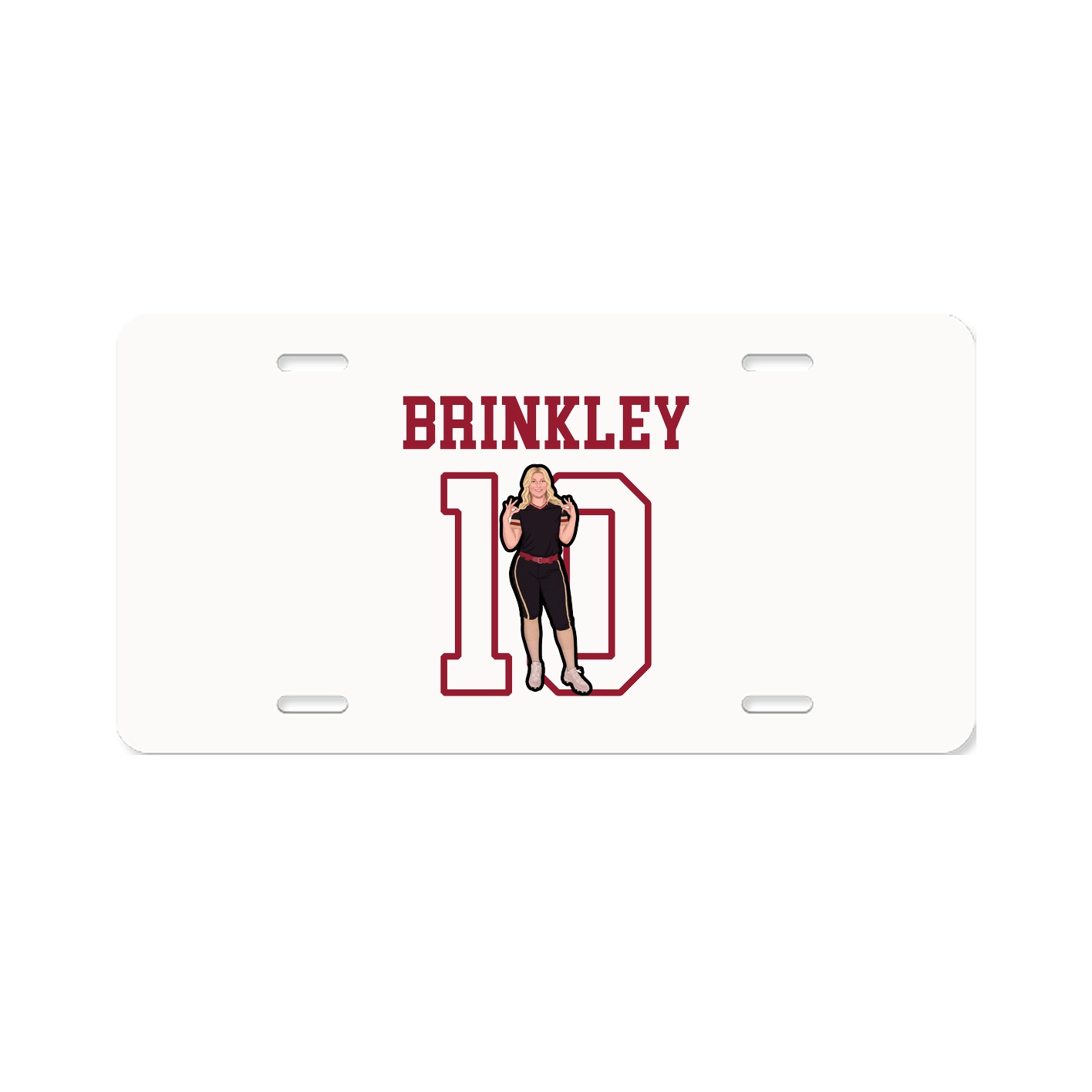 License Plate — Shirsey in Classic