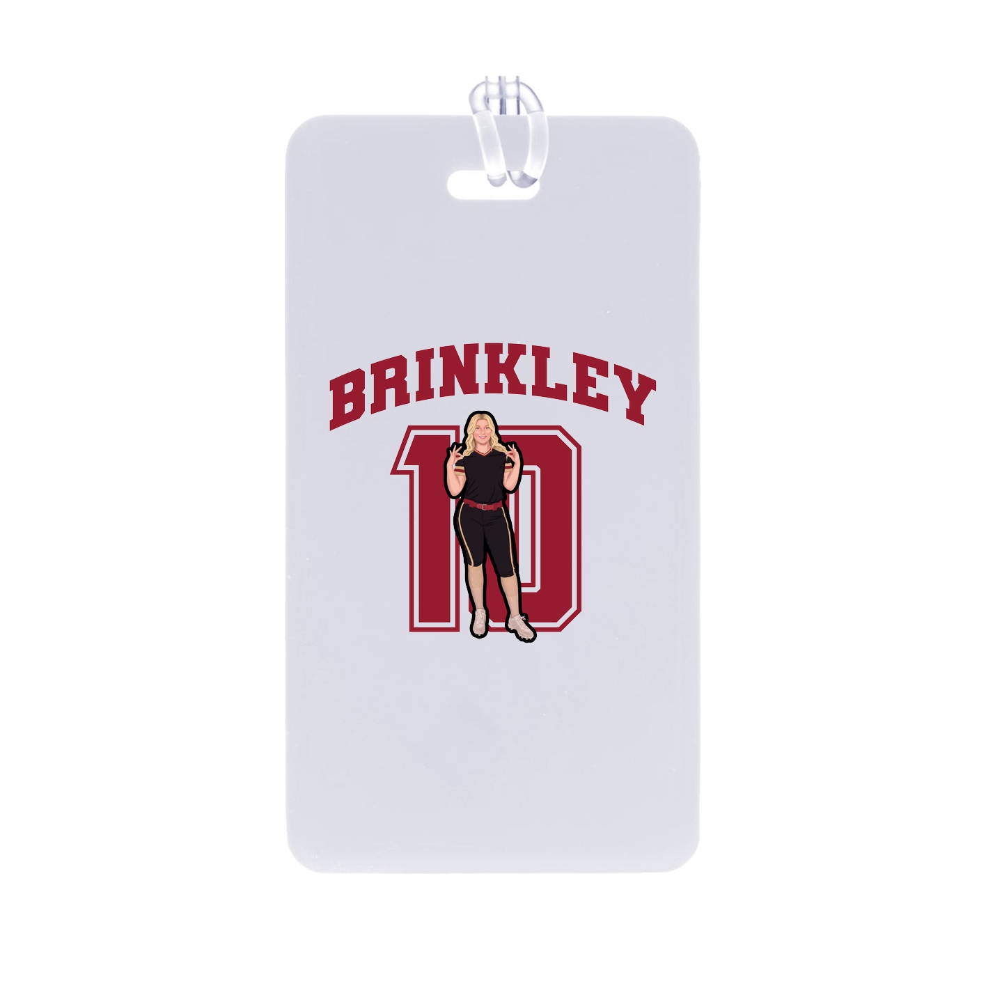 Bag Tag — Number in Classic