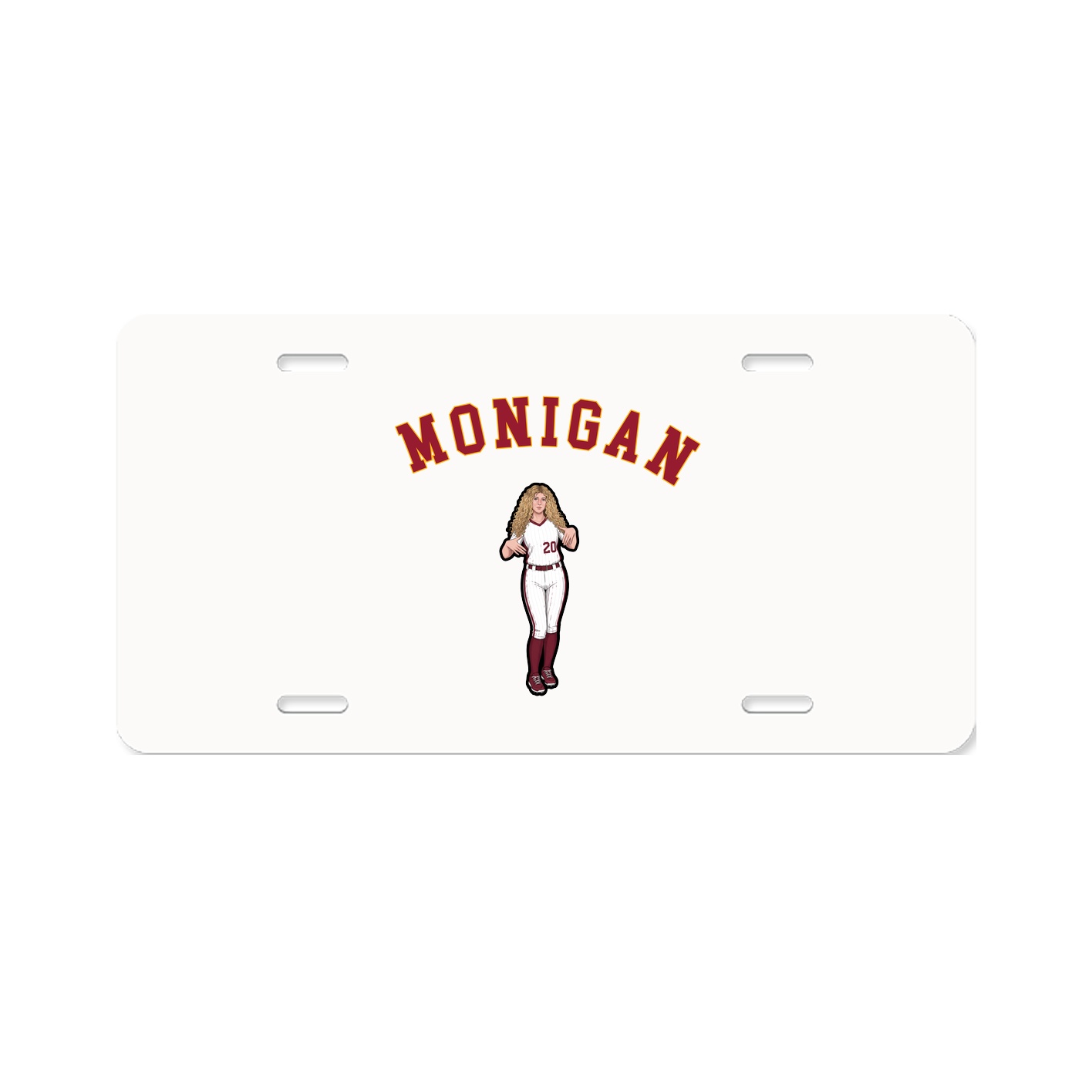 License Plate — Shirsey Arch in Classic