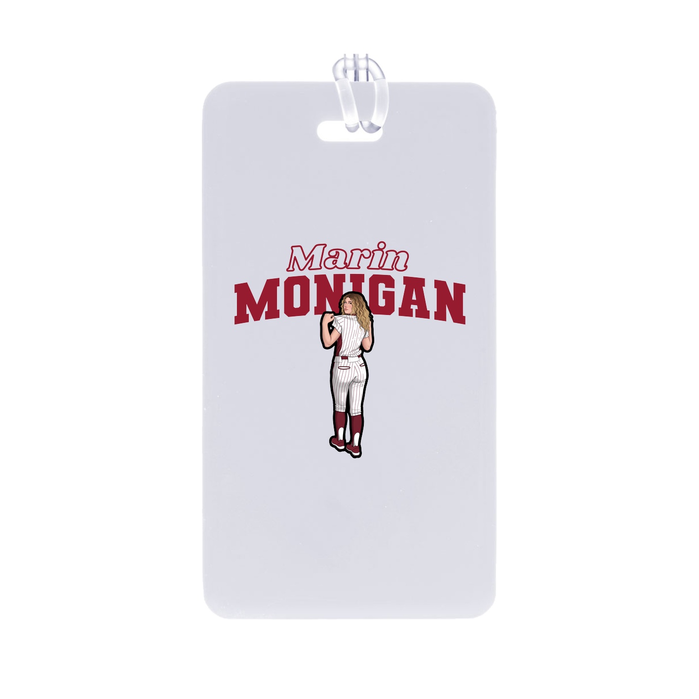 Bag Tag — Name Arch in Classic