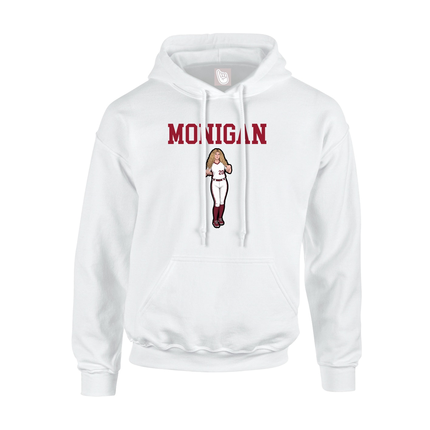 Youth Hoodie — Shirsey in White