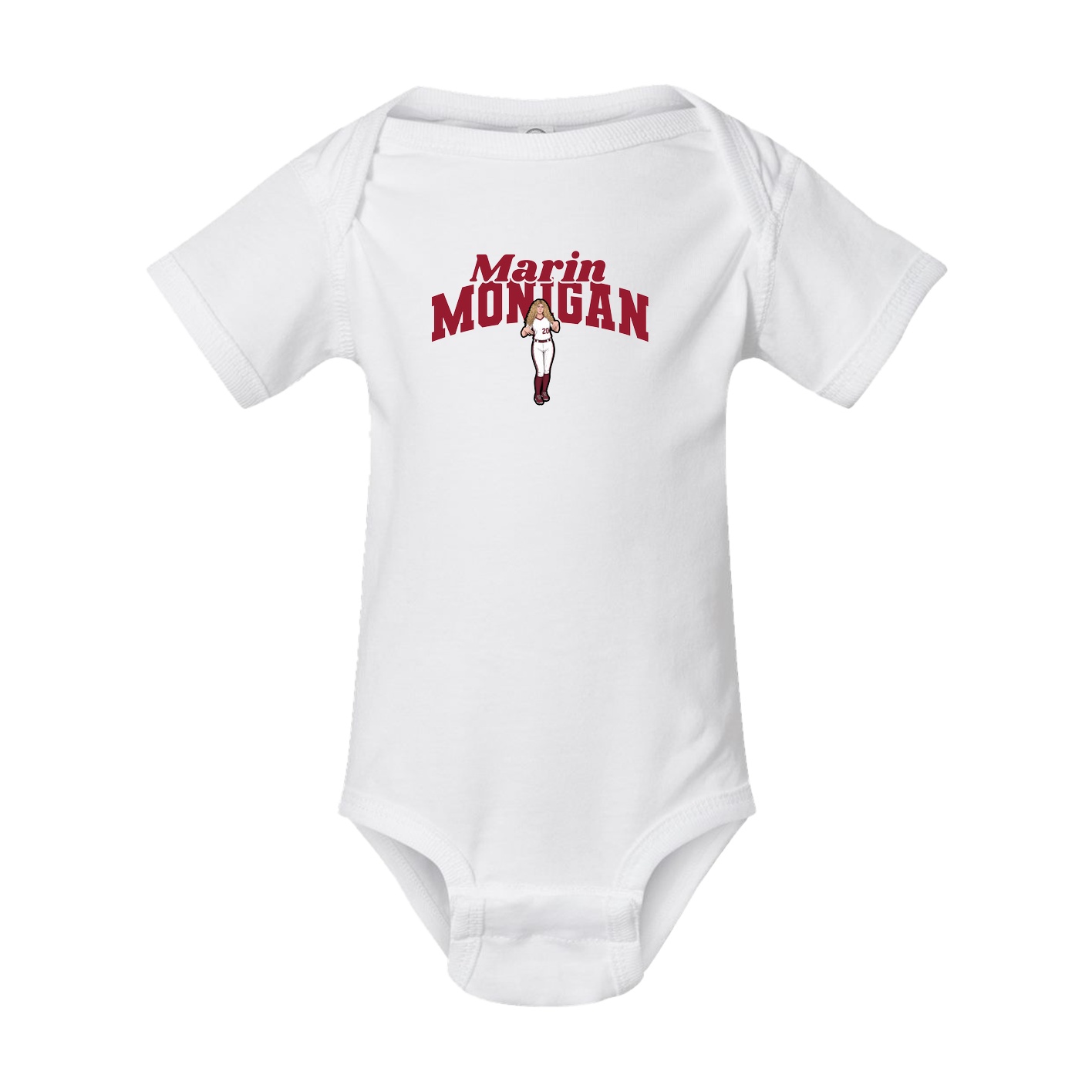 Baby Onesie — Signature Arch in White