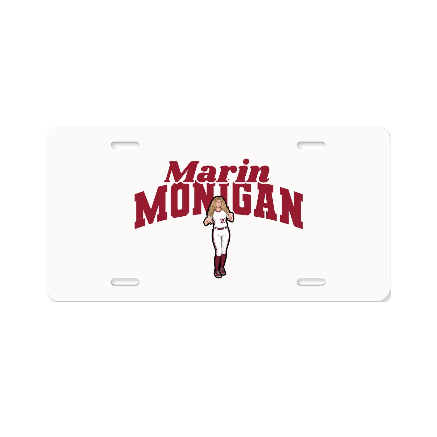 License Plate — Signature Arch in Classic