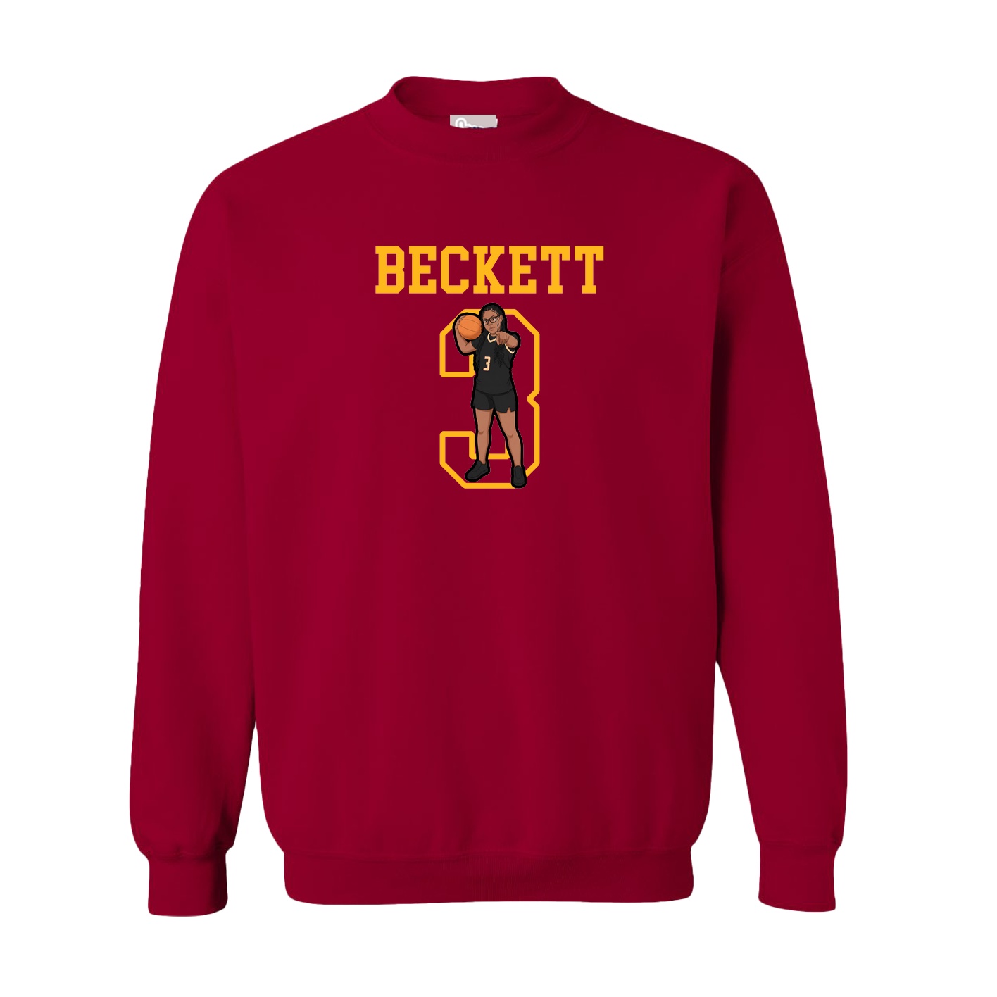 Fleece Crew — Shirsey in Cardinal
