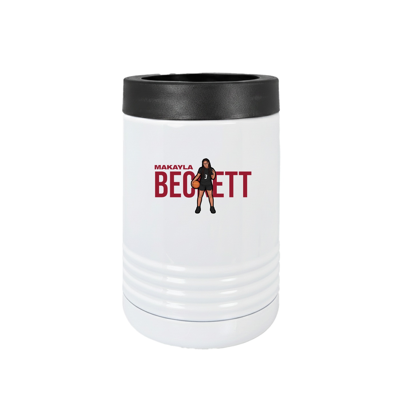 Beverage Holder — Player Name in White