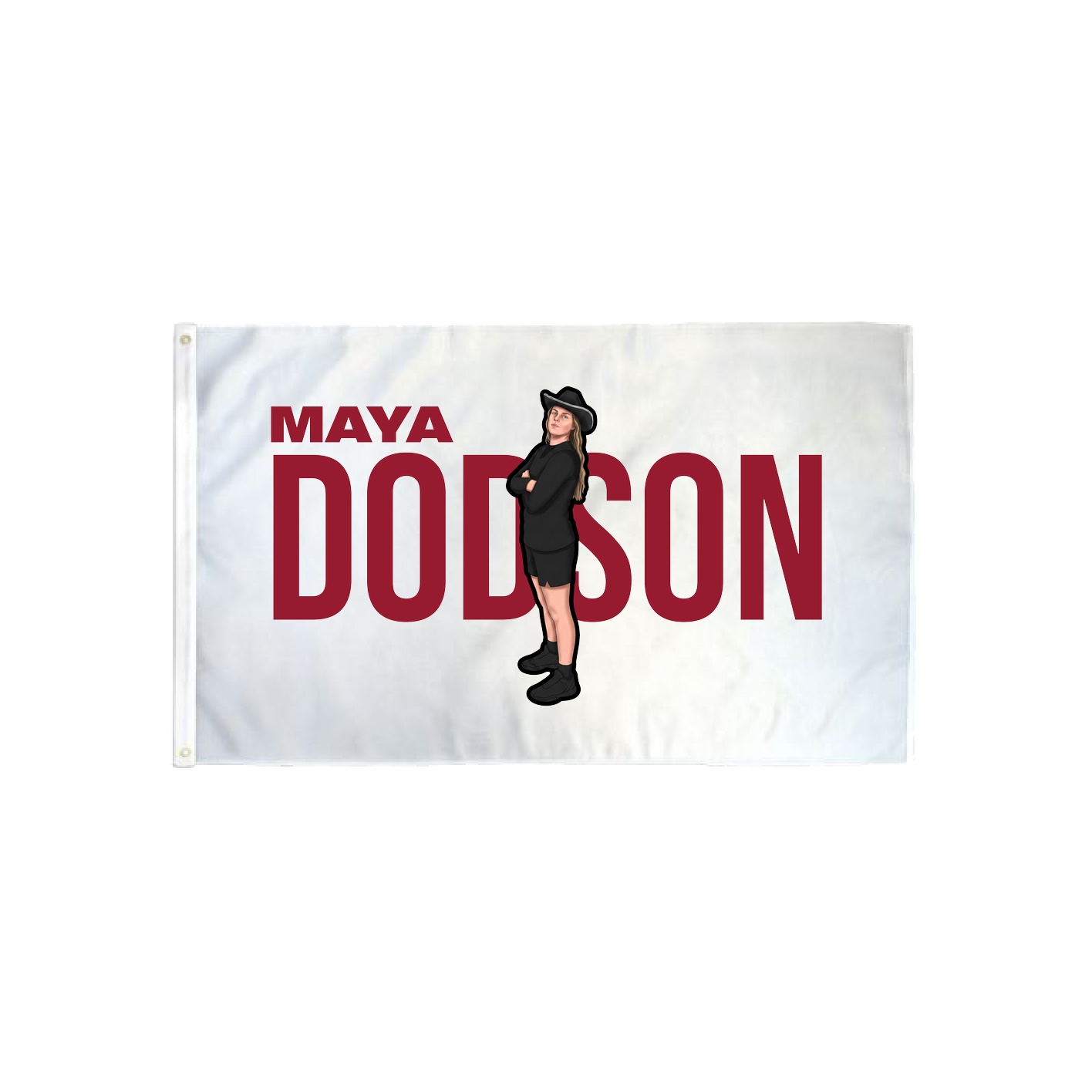 3x5 Flag — Player Name in Classic