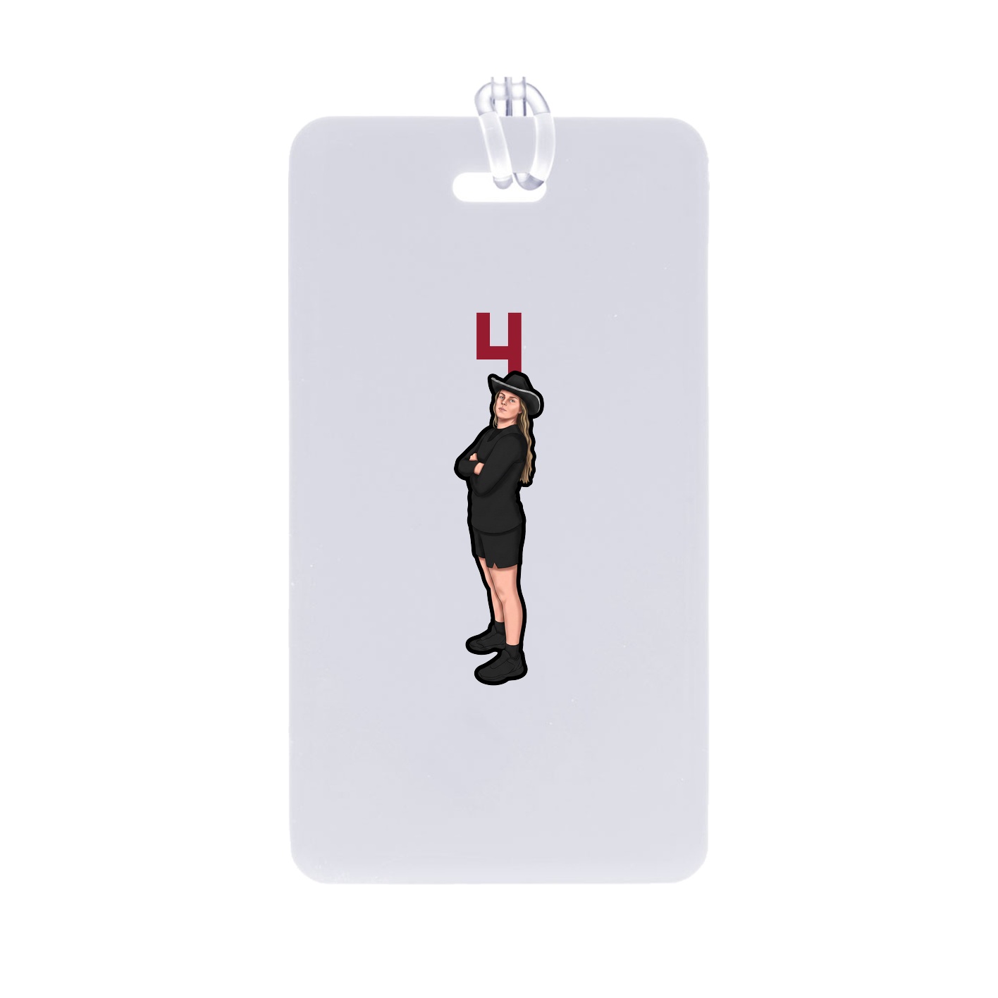 Bag Tag — Number Top in Classic