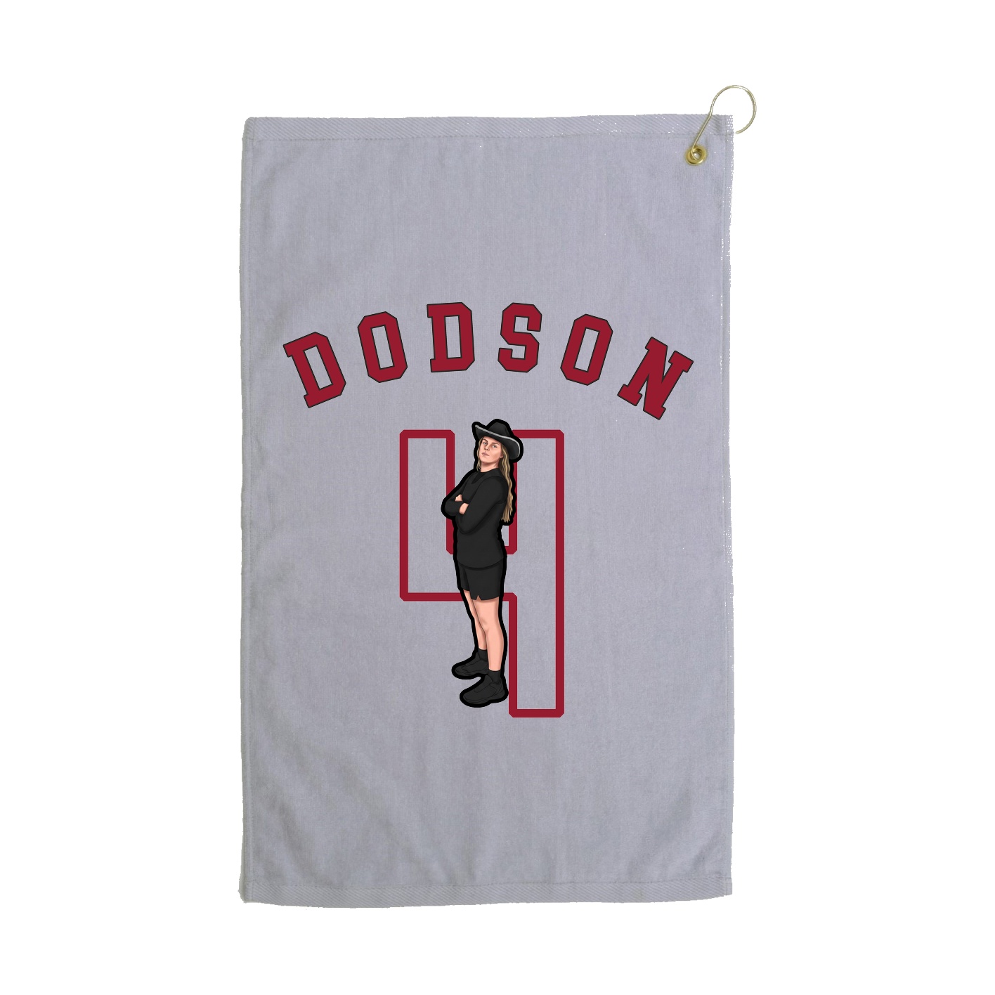 Golf Towel — Shirsey Arch in Grey