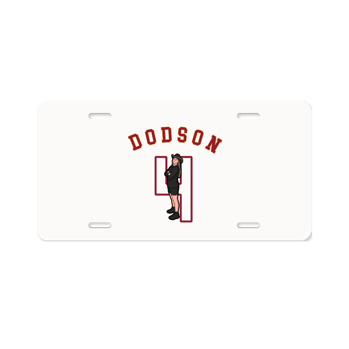 License Plate — Shirsey Arch in Classic