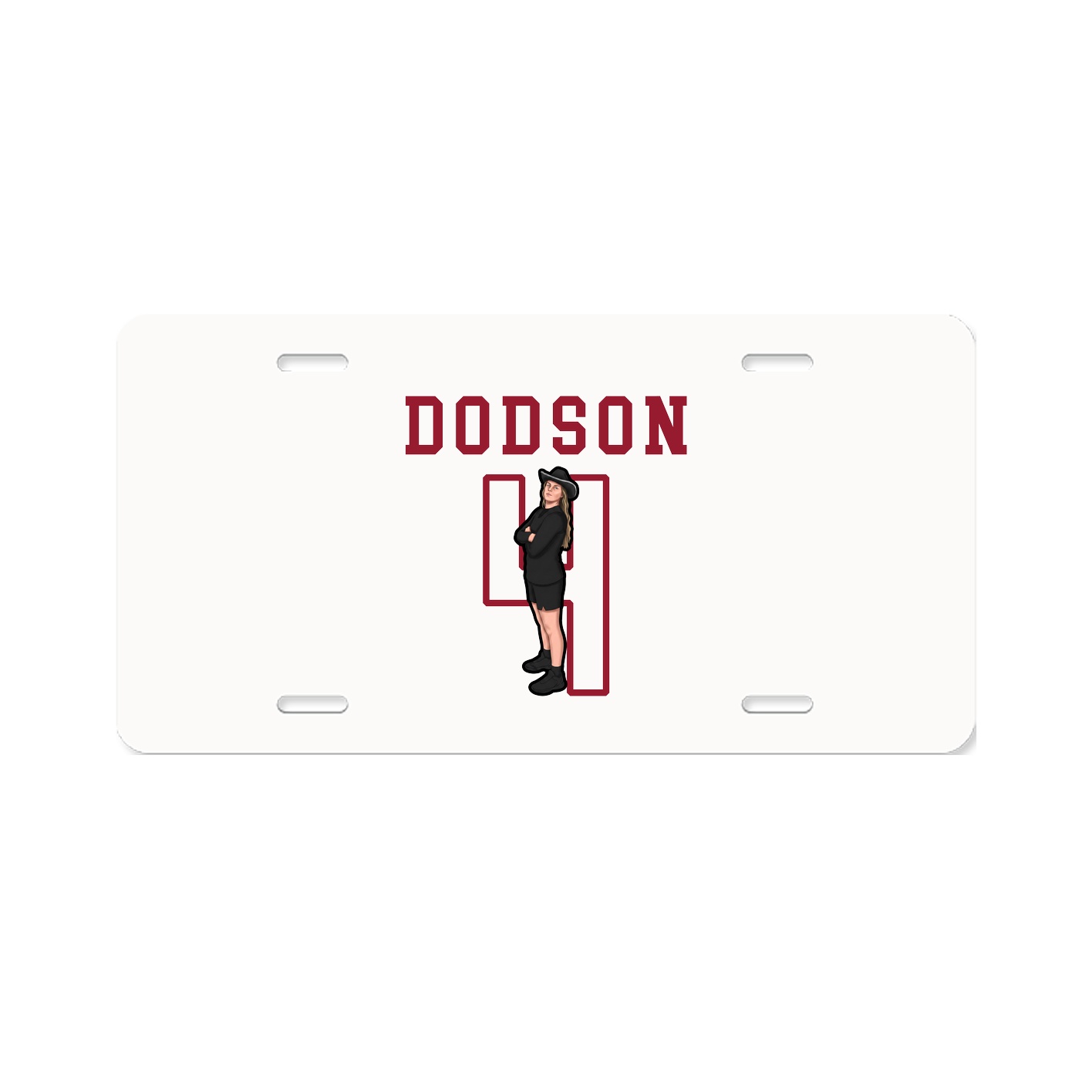 License Plate — Shirsey in Classic