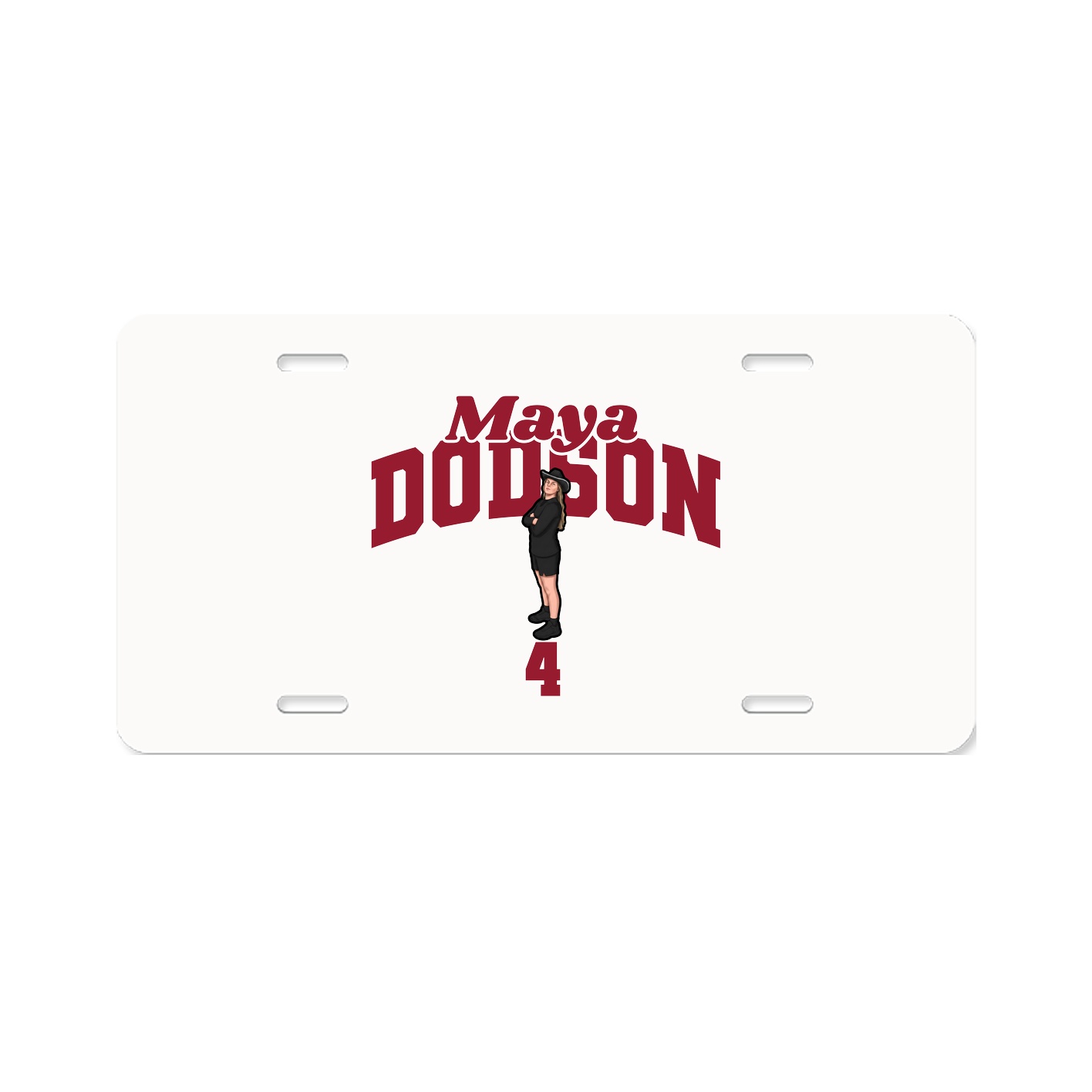 License Plate — Signature Arch in Classic