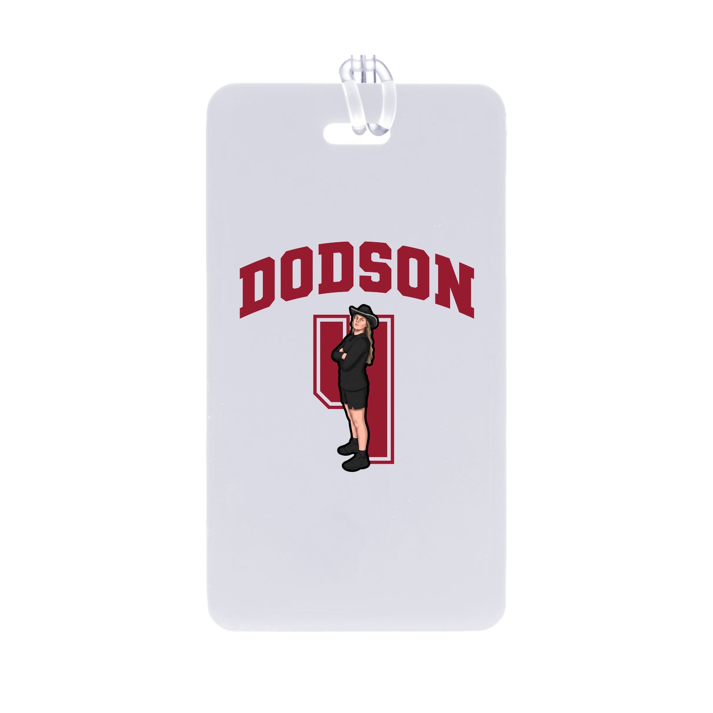 Bag Tag — Number in Classic