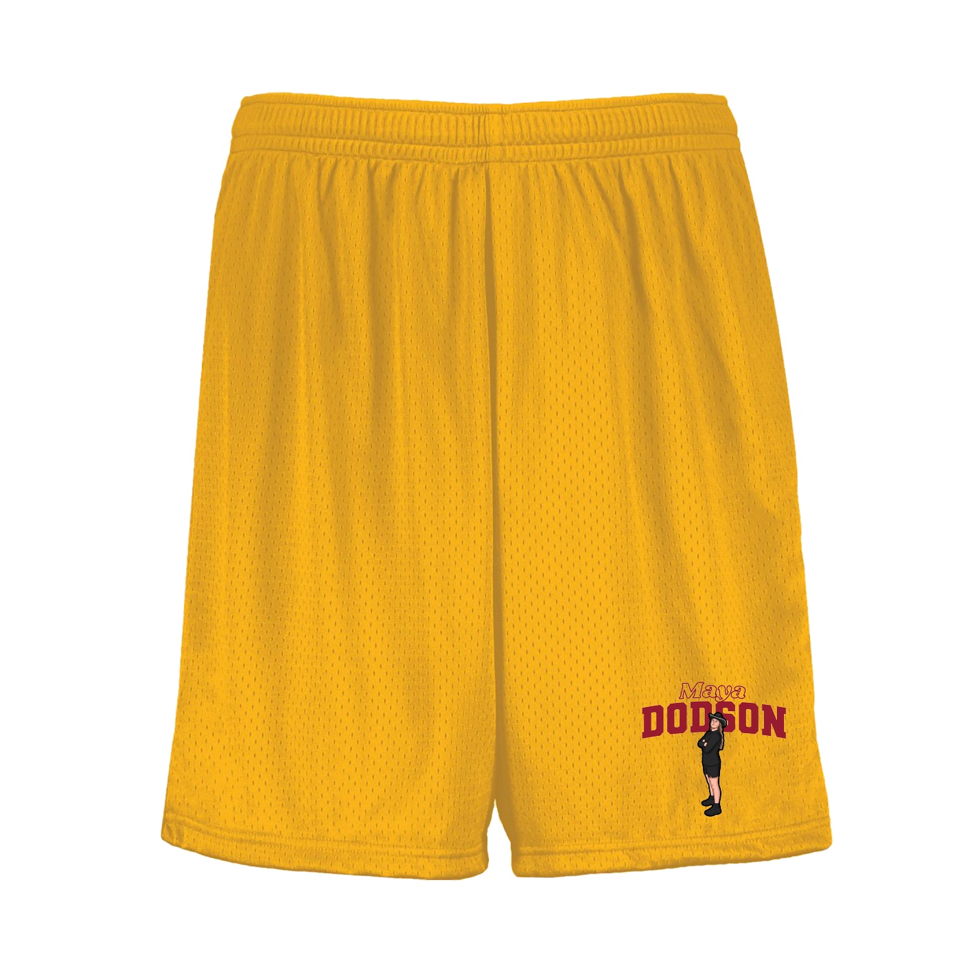 Shorts — Name Arch in Gold
