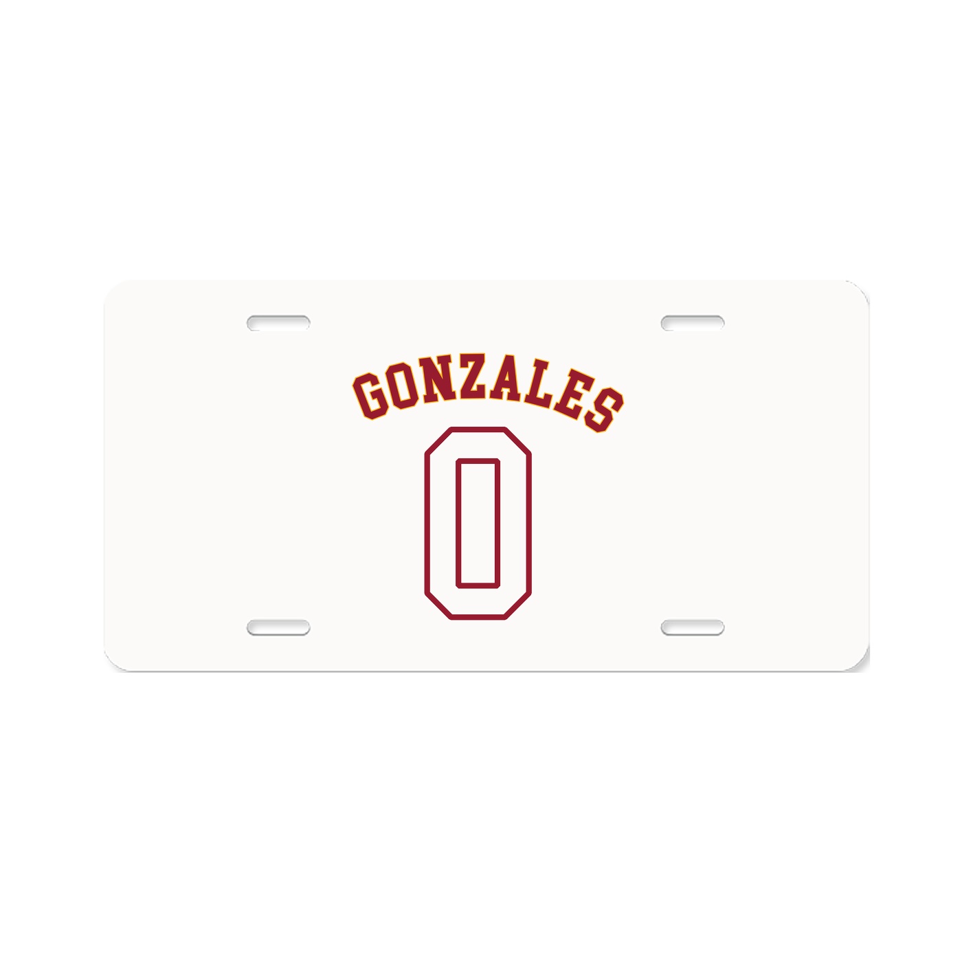 License Plate — Shirsey Arch in Classic