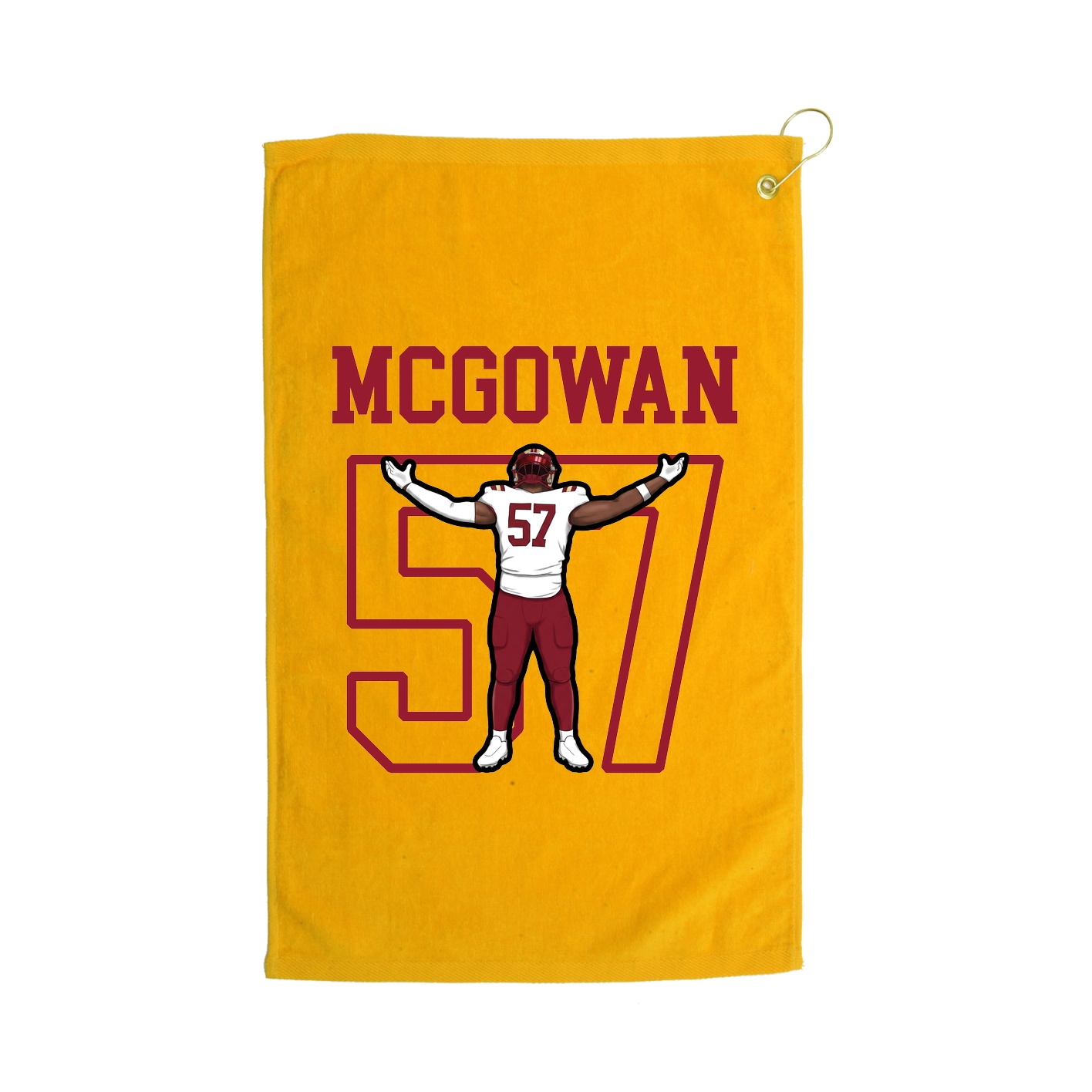 Golf Towel — Shirsey in Gold