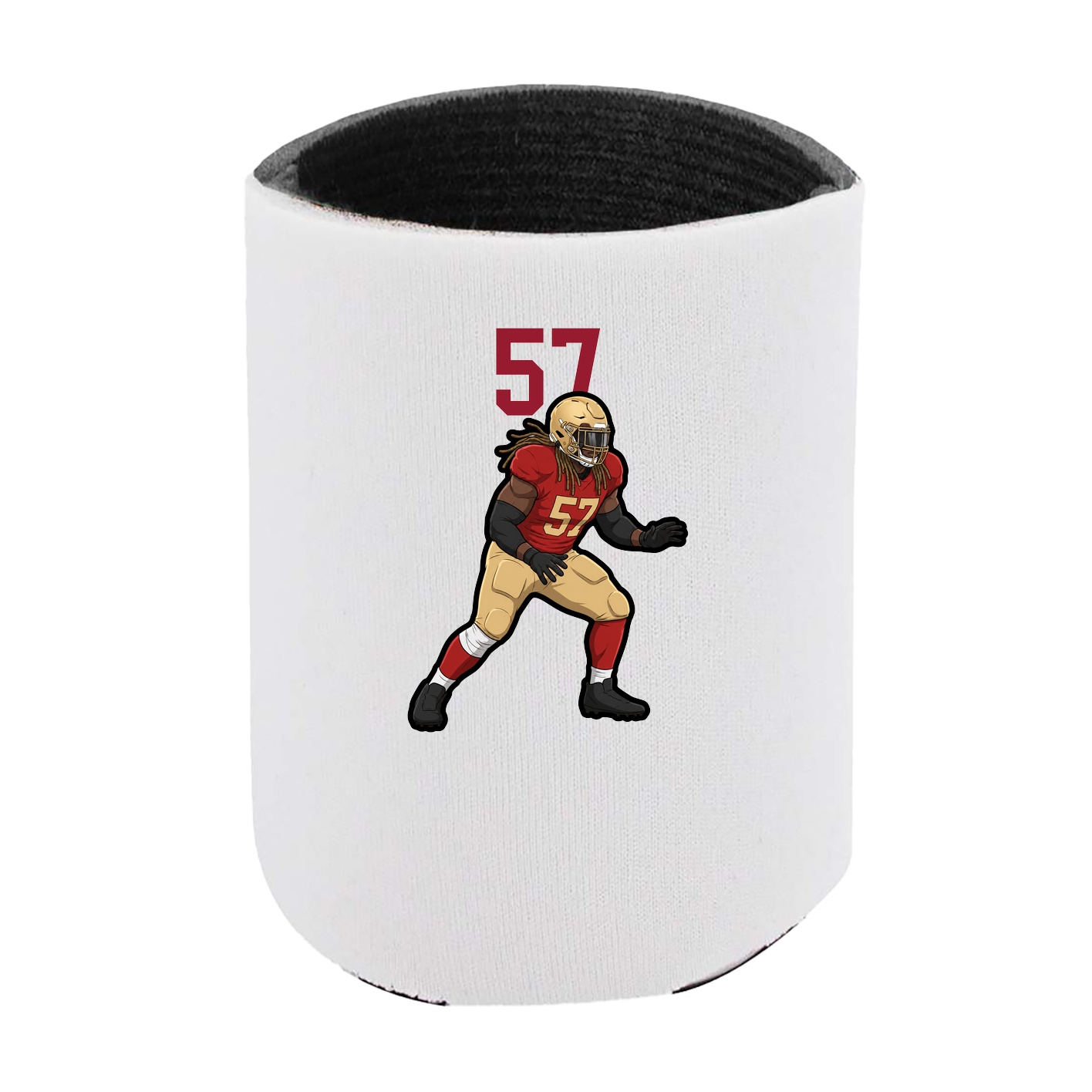 Can Holder — Number Top in White