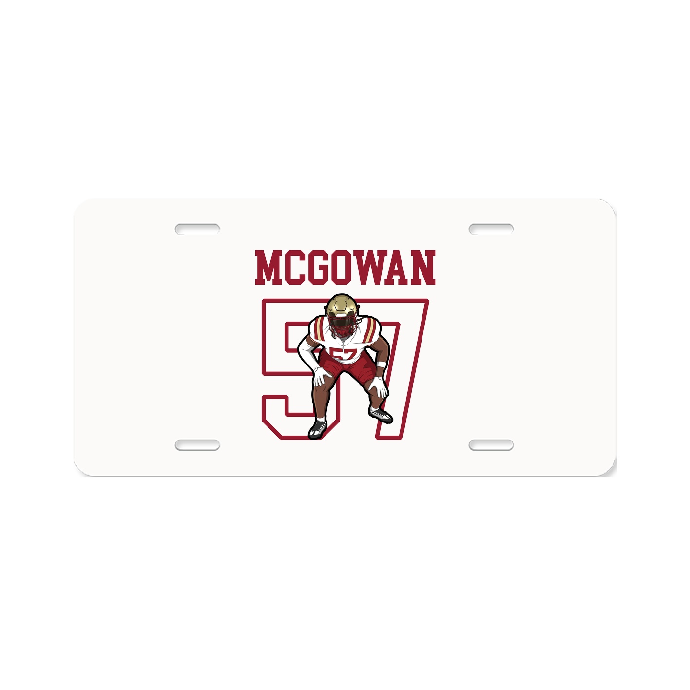 License Plate — Shirsey in Classic