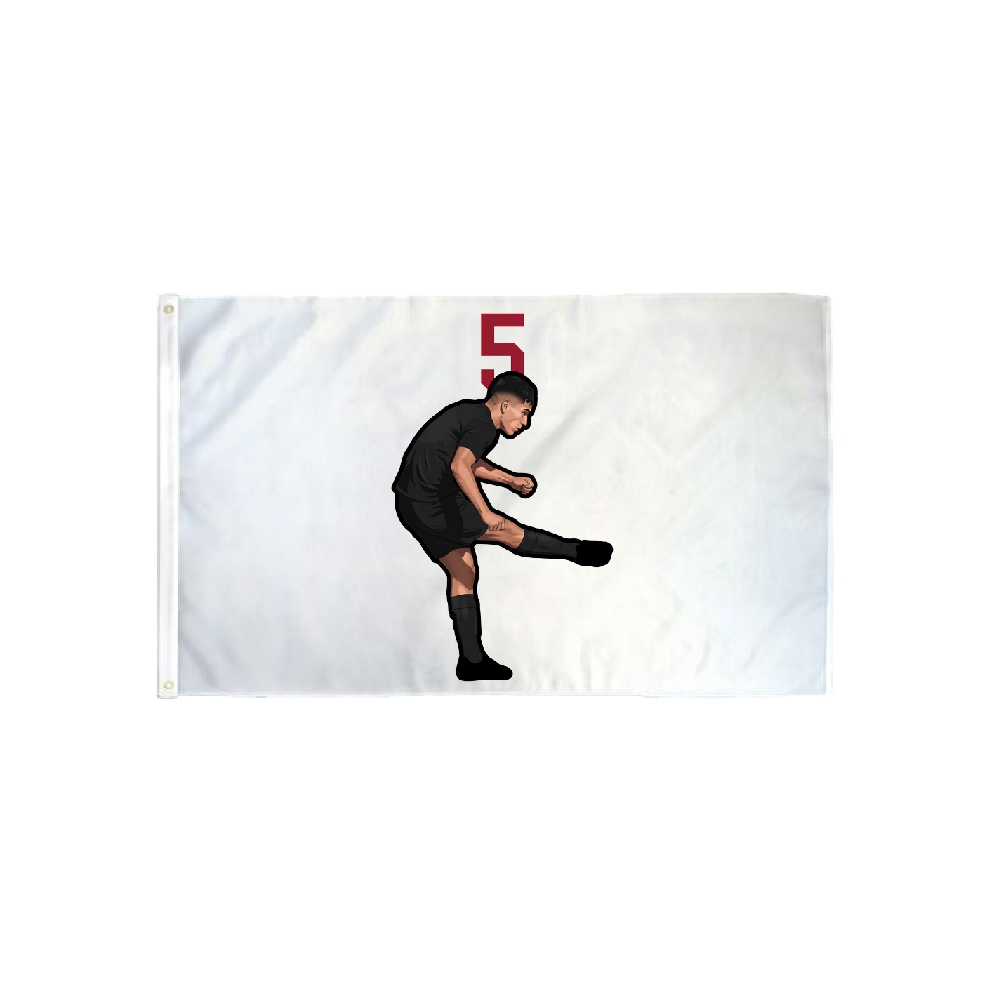3x5 Flag — Number Top in Classic