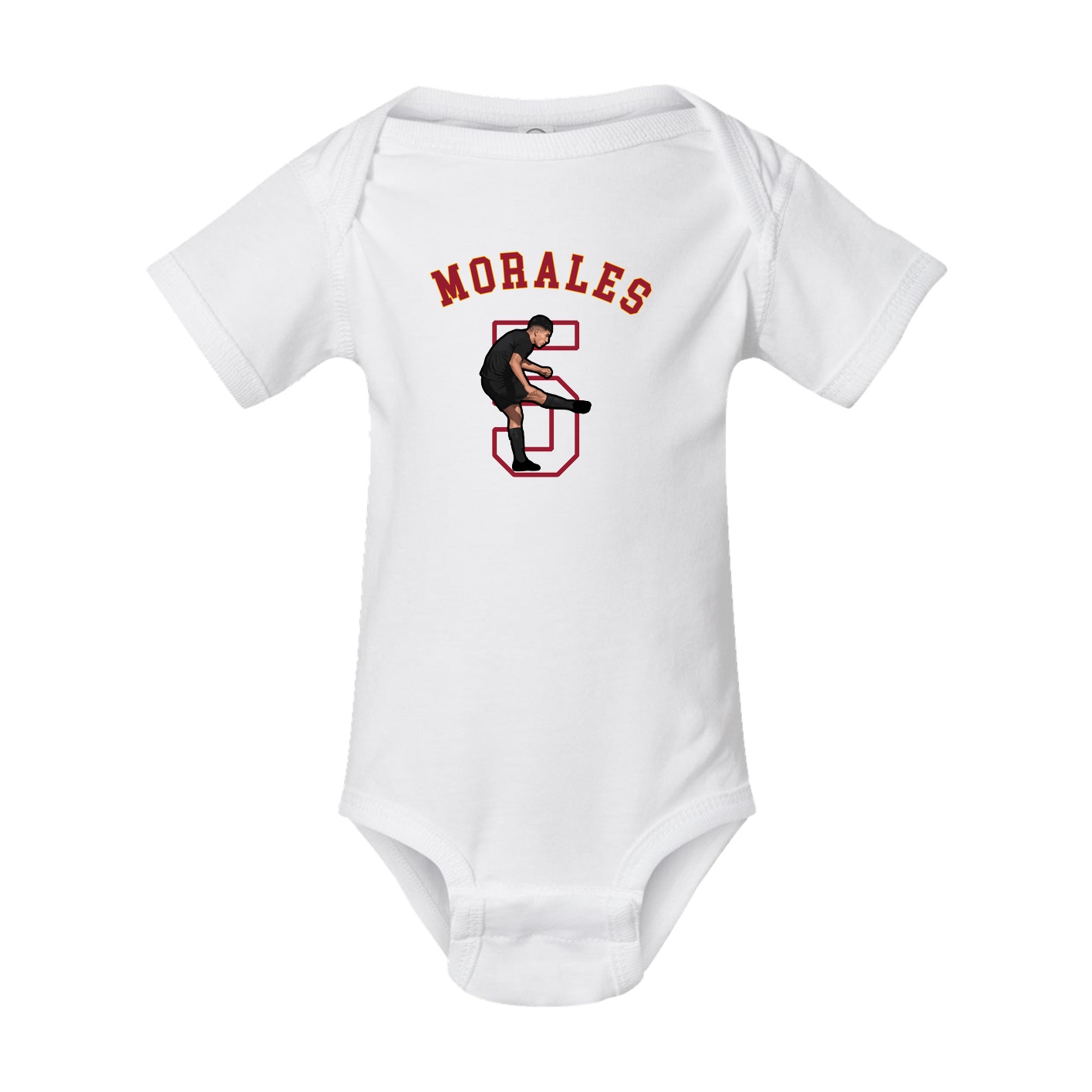 Baby Onesie — Shirsey Arch in White