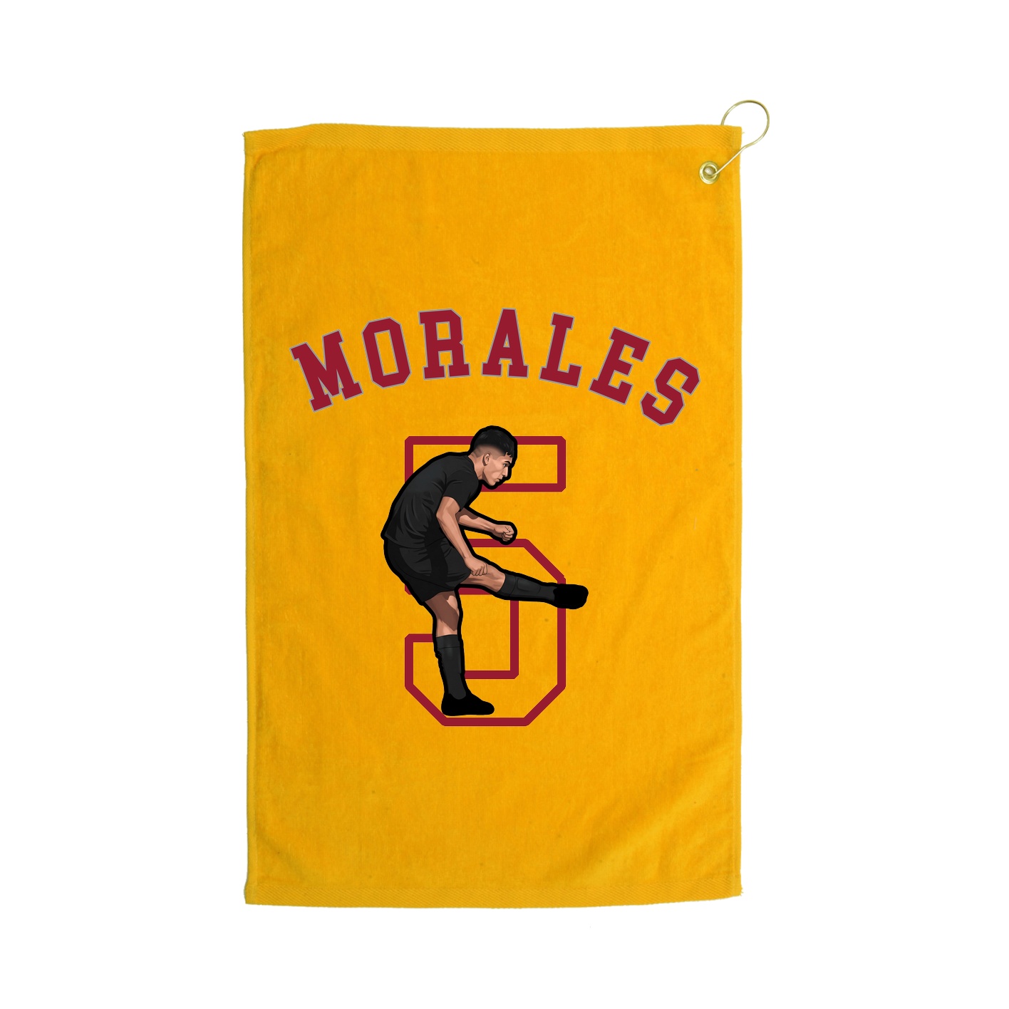 Golf Towel — Shirsey Arch in Gold