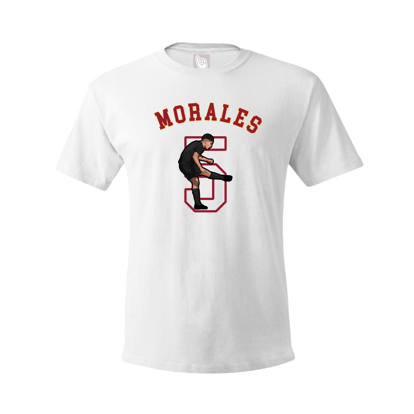 Youth Tee — Shirsey Arch in White