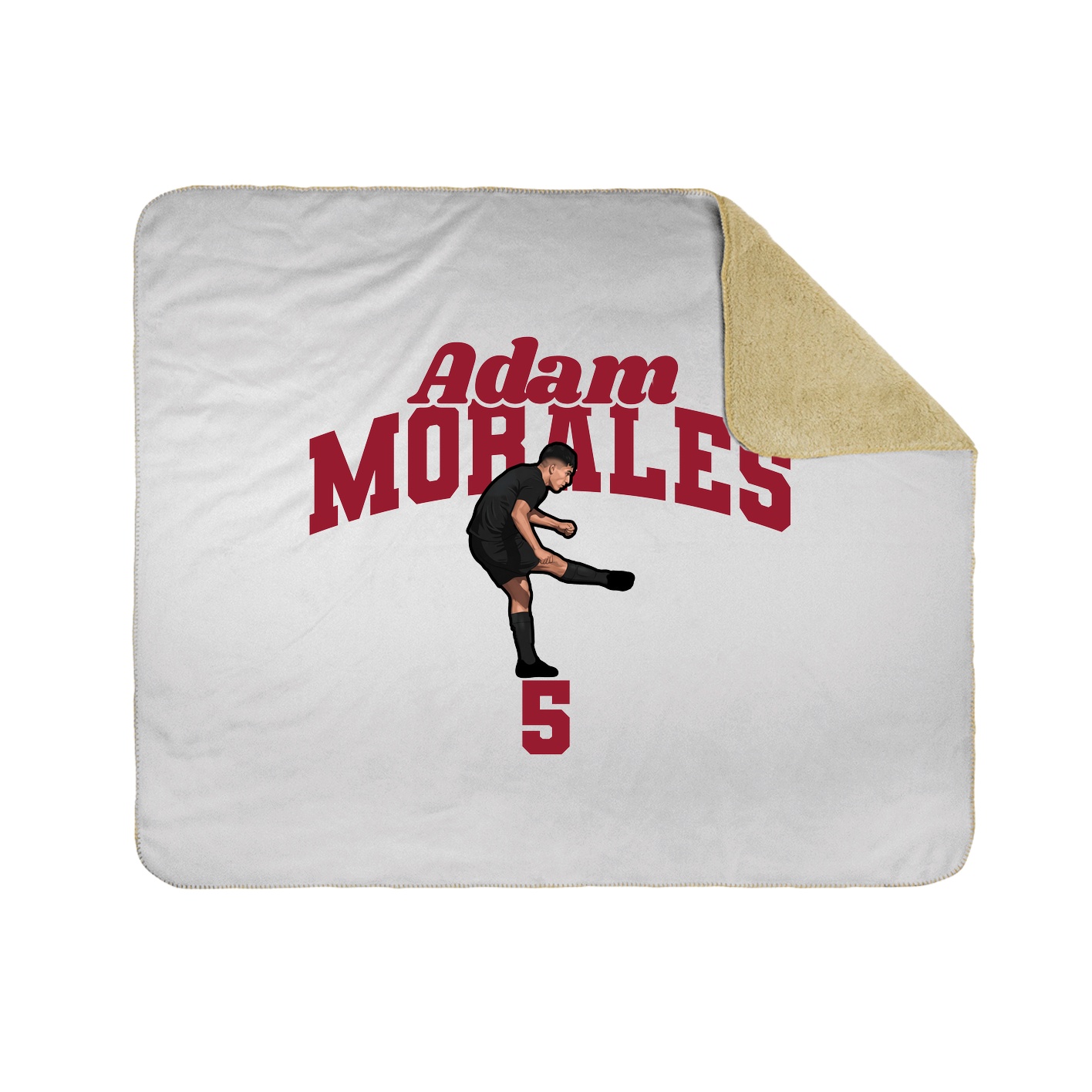 Throw Blanket — Signature Arch in White