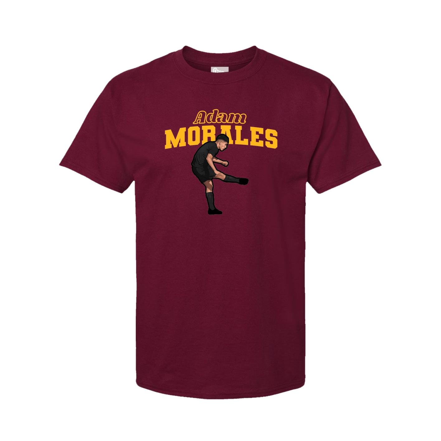 Youth Tee — Name Arch in Cardinal