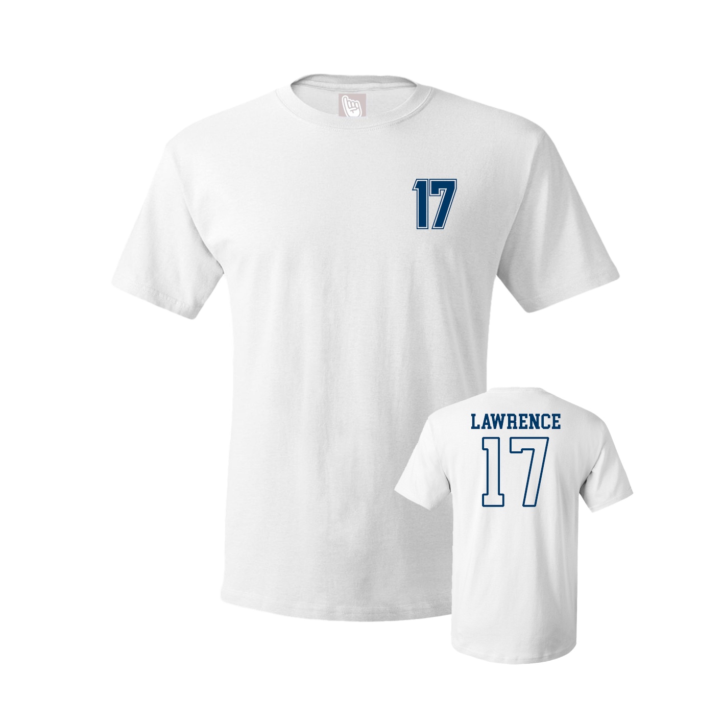 Tee — Chest Back in White