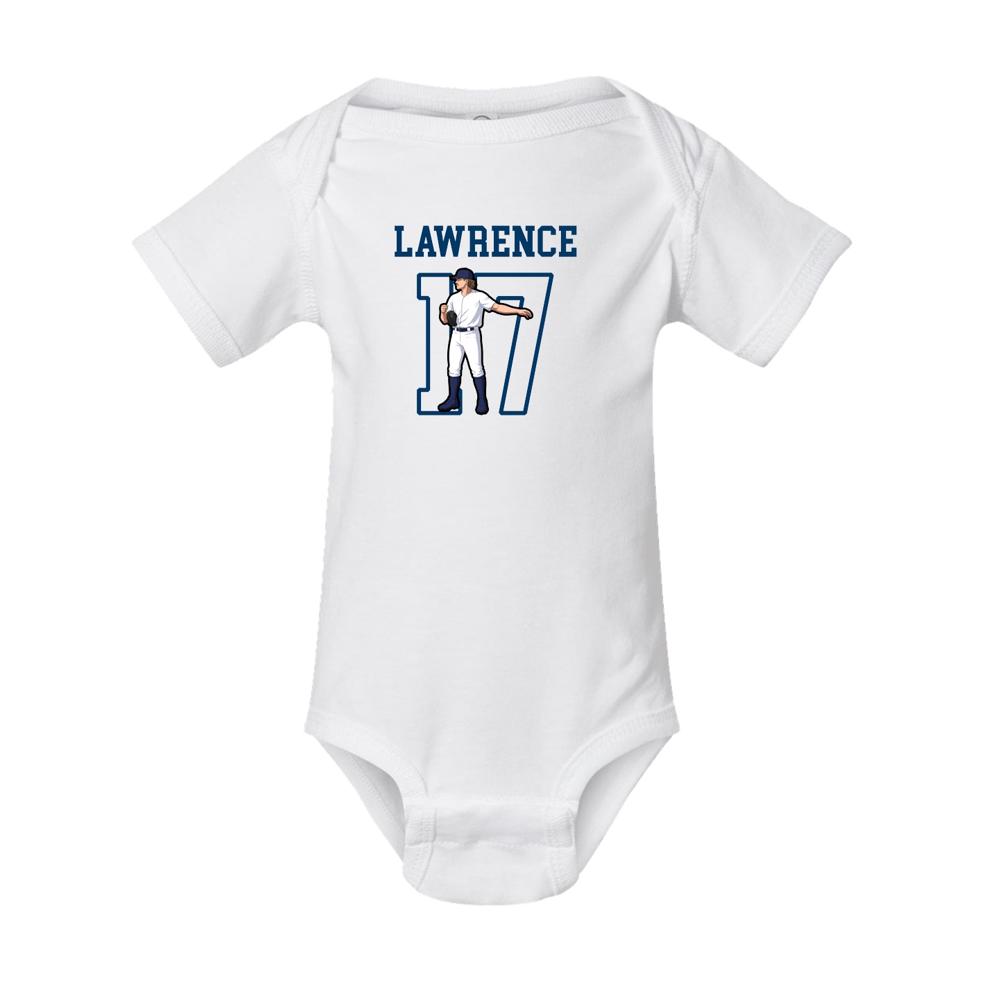Baby Onesie — Shirsey in White