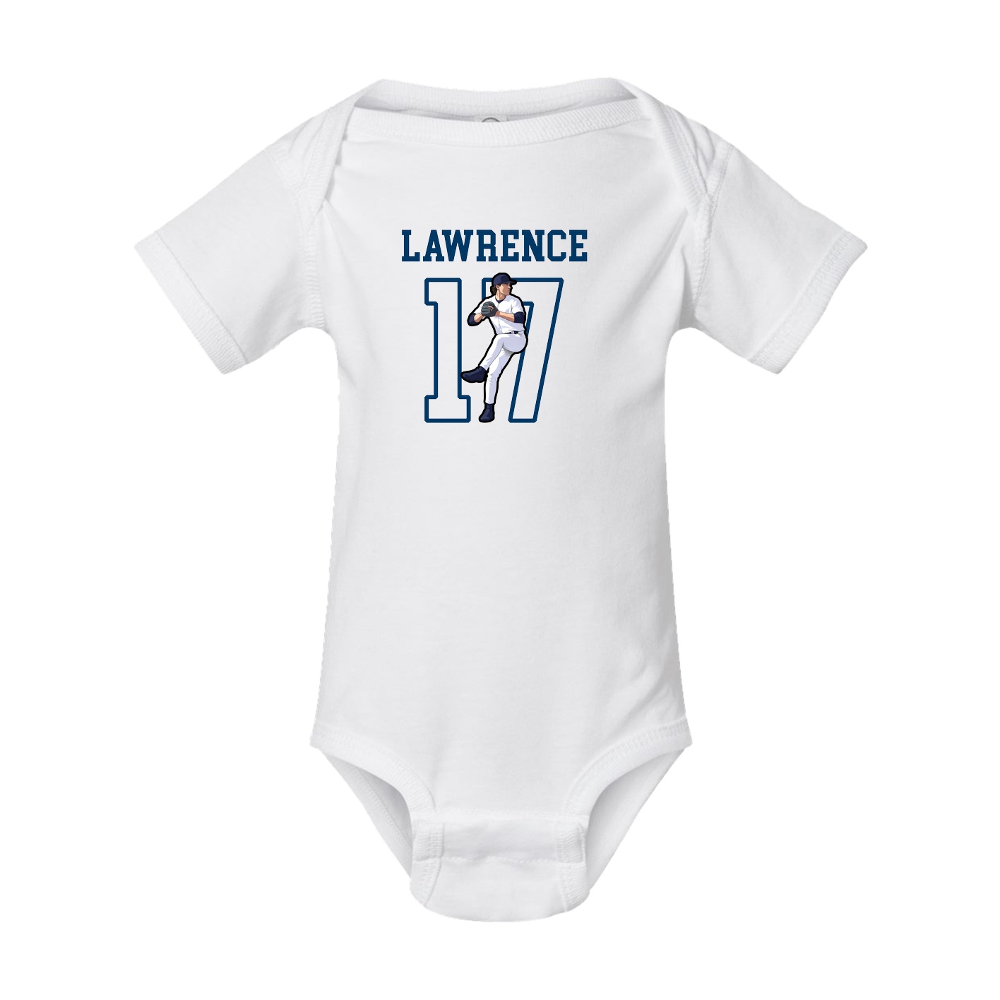 Baby Onesie — Shirsey in White
